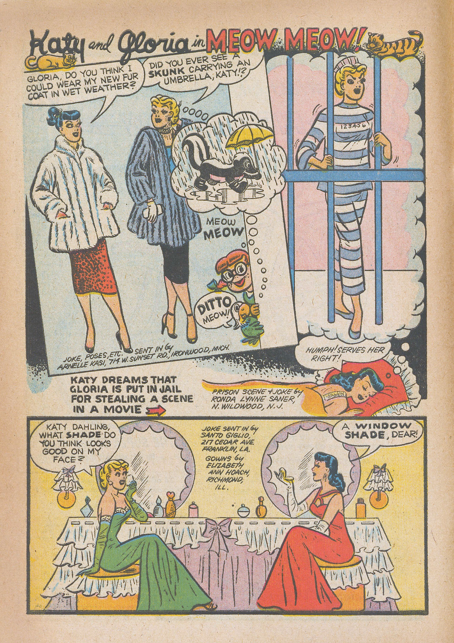 Read online Katy Keene (1949) comic -  Issue #26 - 8