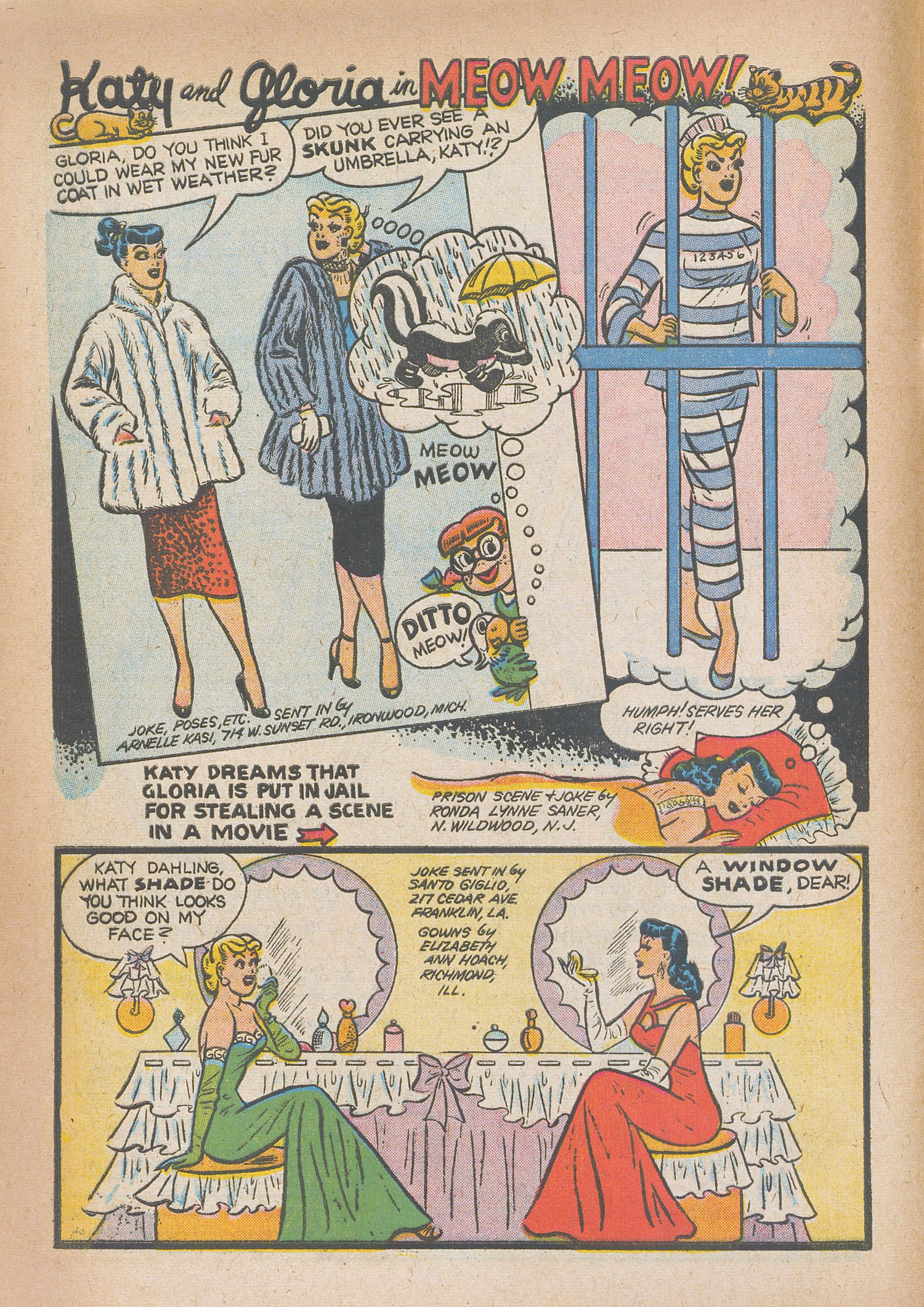 Read online Katy Keene (1949) comic -  Issue #26 - 8