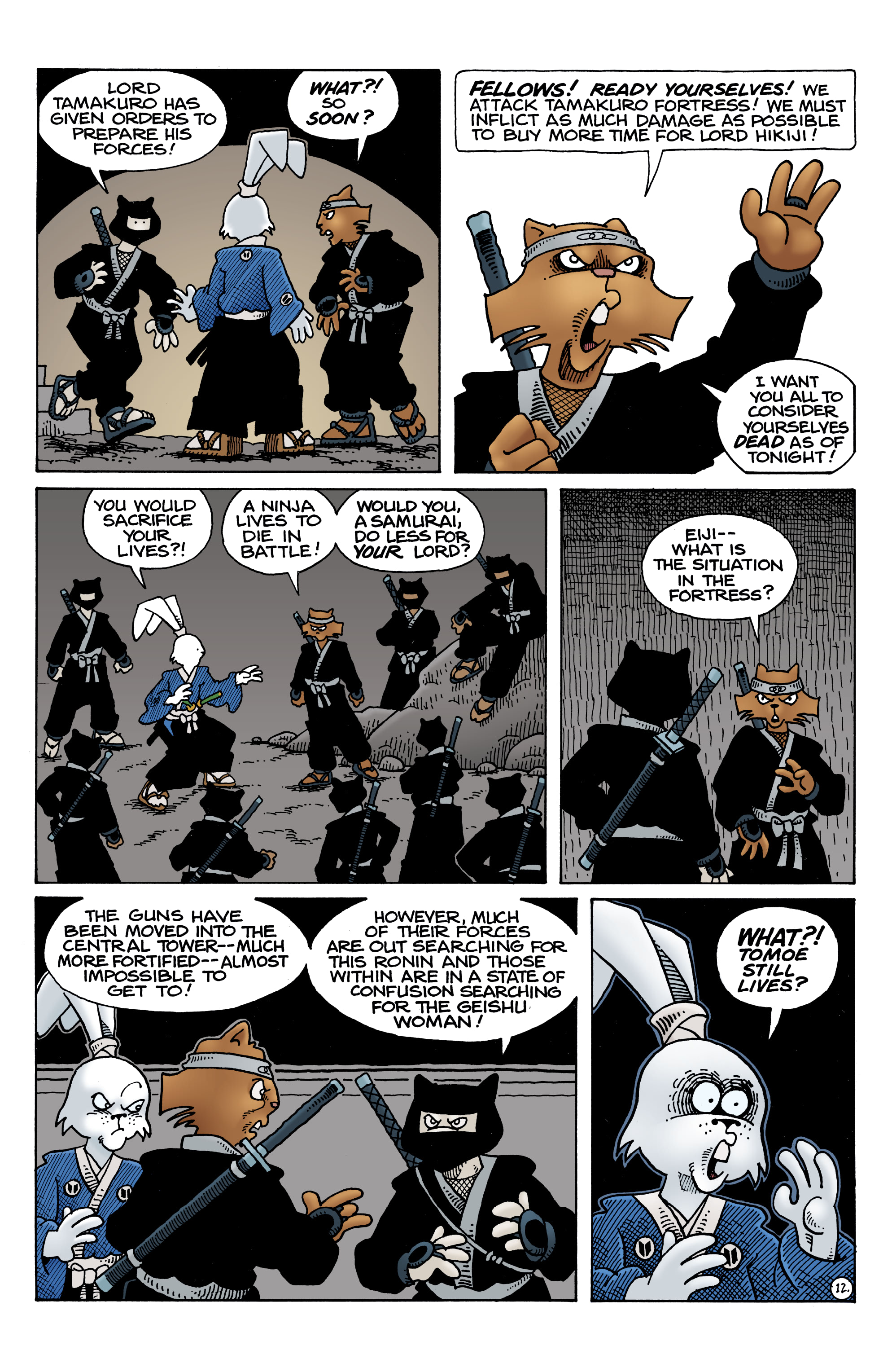 Read online Usagi Yojimbo: The Dragon Bellow Conspiracy comic -  Issue #4 - 14