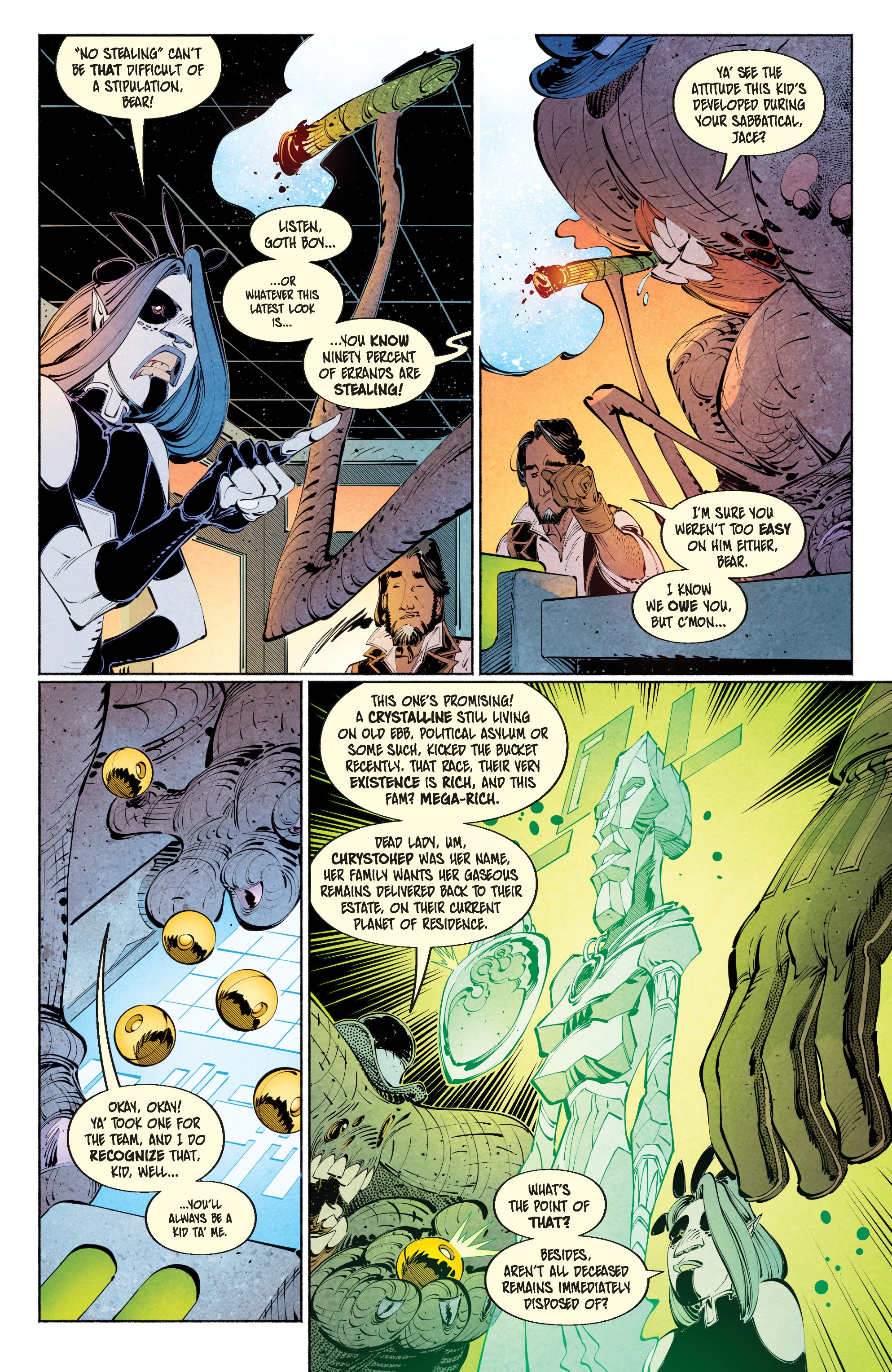 Read online Errand Boys comic -  Issue #5 - 5