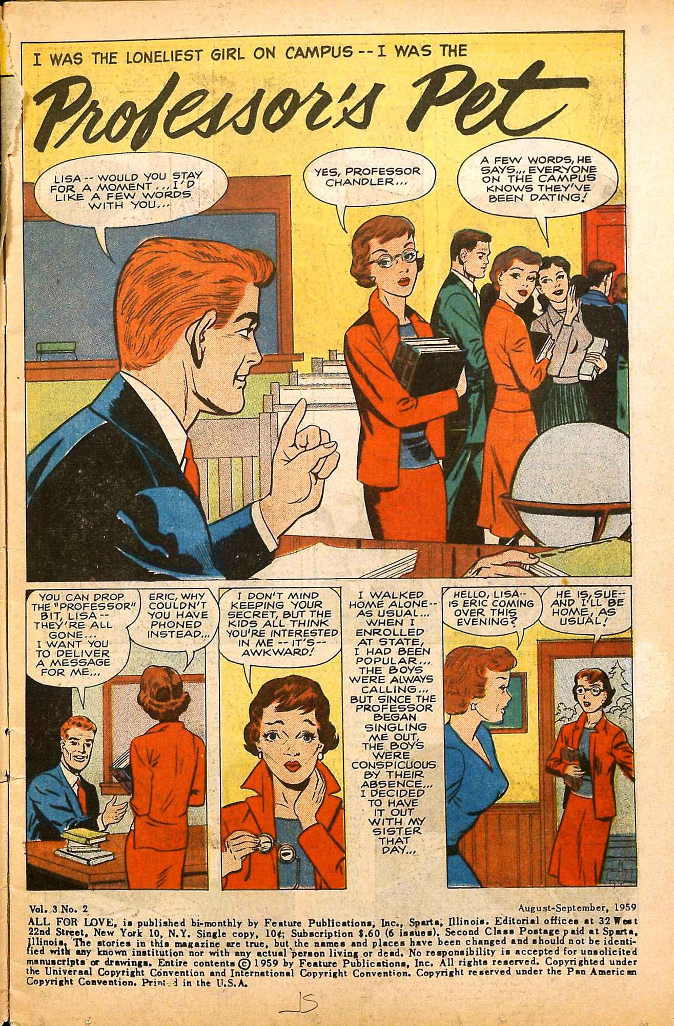 Read online All For Love comic -  Issue #15 - 3