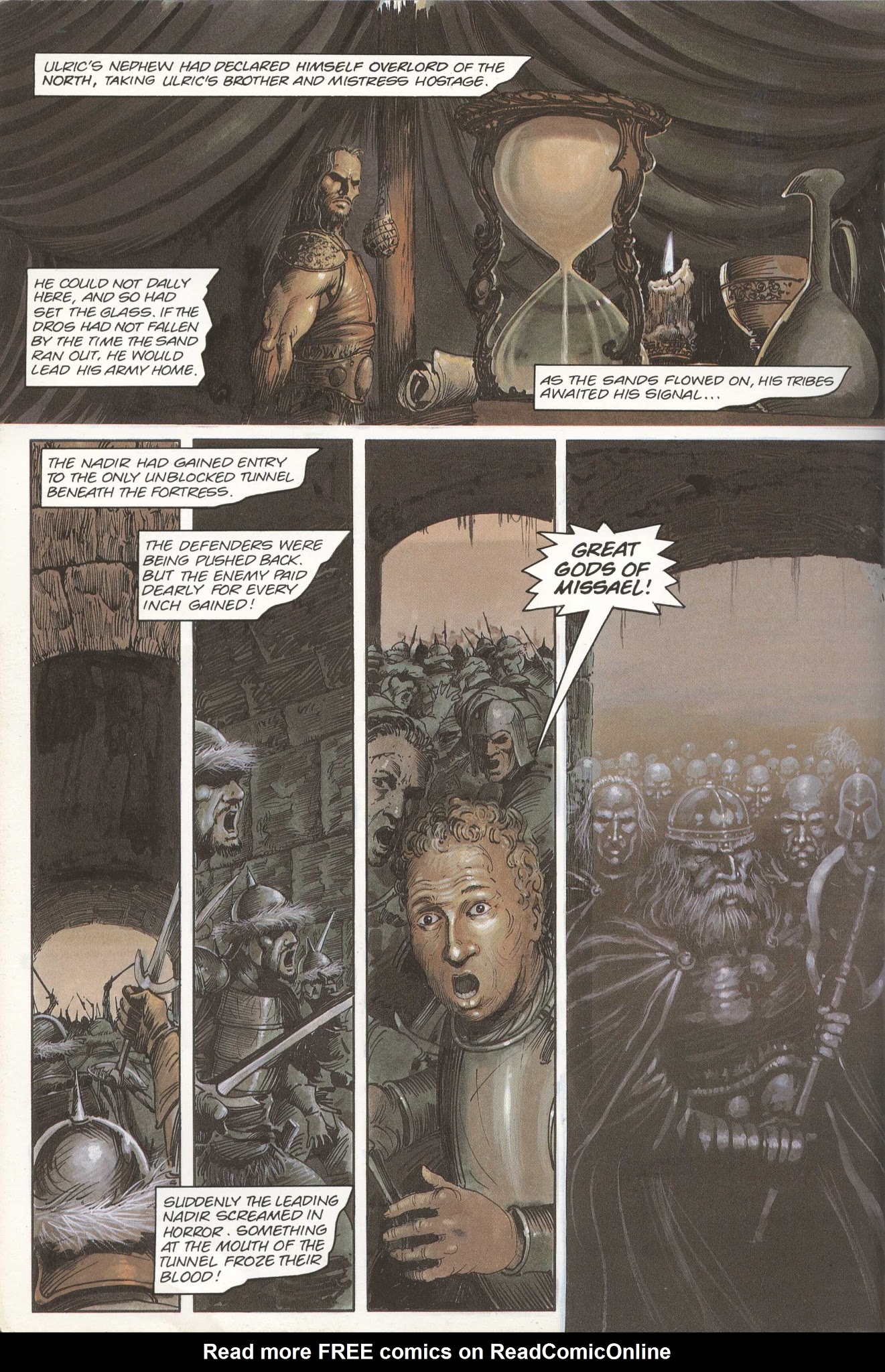 Read online David Gemmell's Legend: A Graphic Novel comic -  Issue # TPB - 91