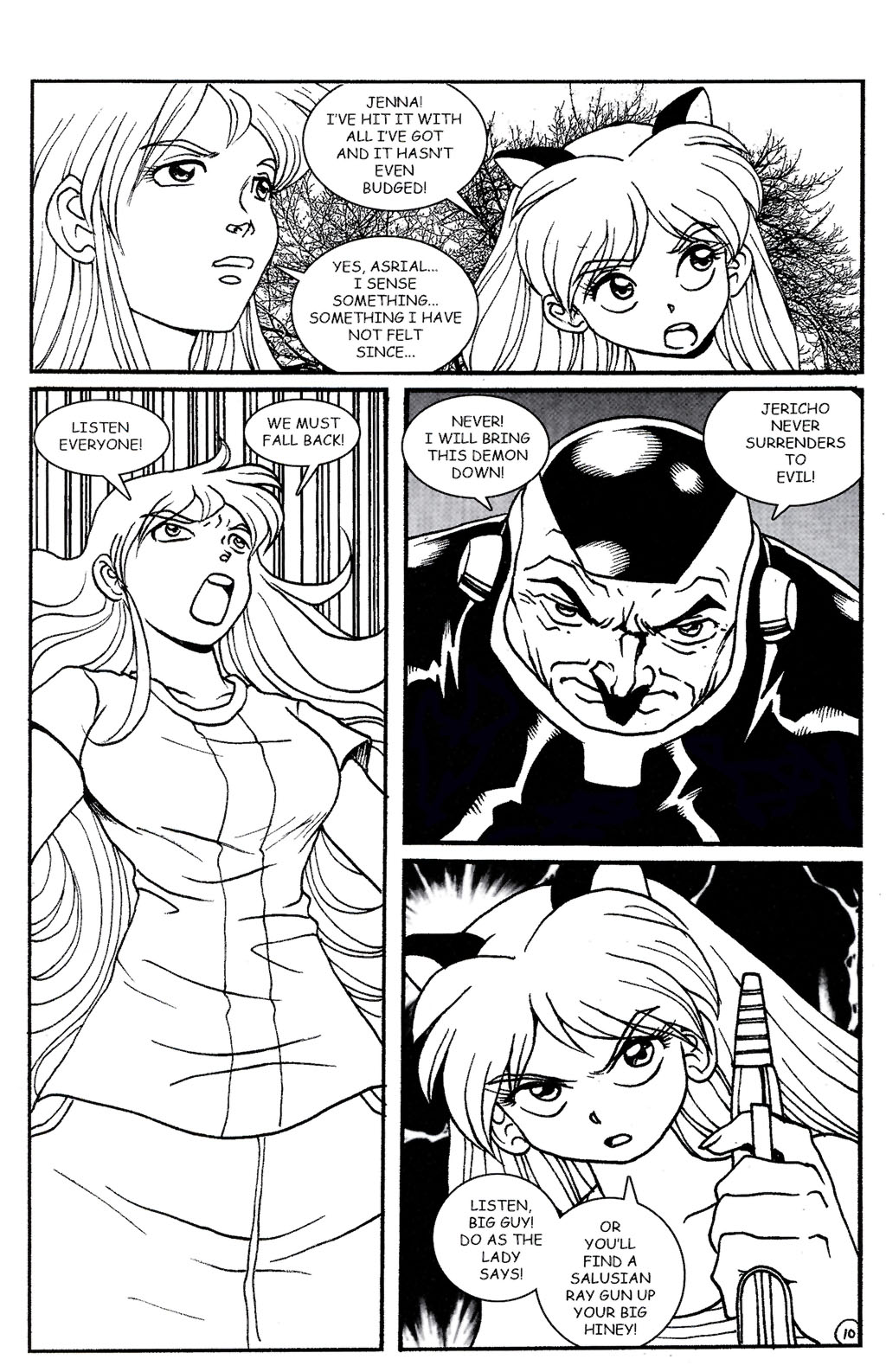 Read online Jenna & Ninja High School comic -  Issue #3 - 12