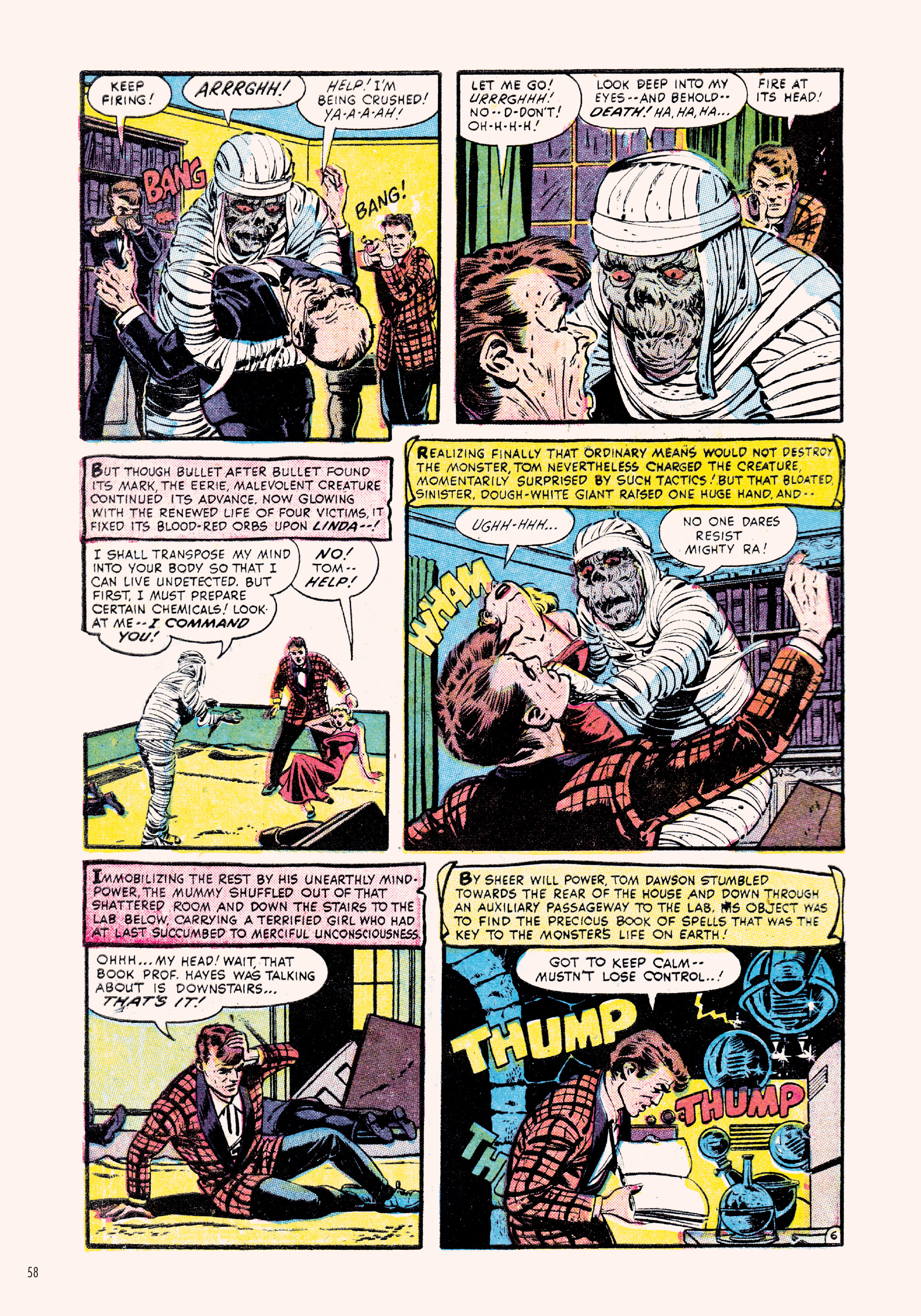 Read online Classic Monsters of Pre-Code Horror Comics: Mummies comic -  Issue # TPB - 58