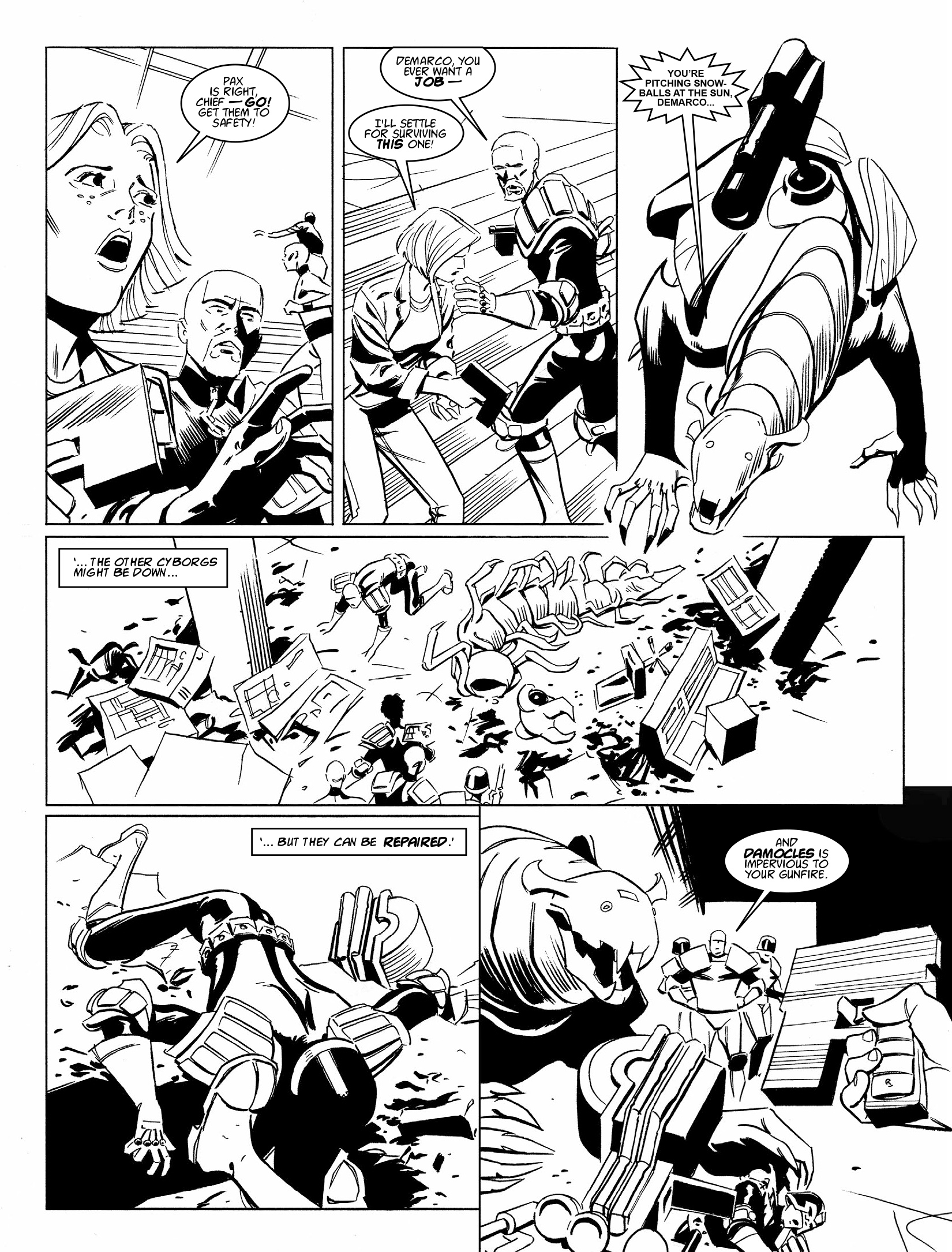 Read online Judge Dredd Megazine (Vol. 5) comic -  Issue #370 - 35