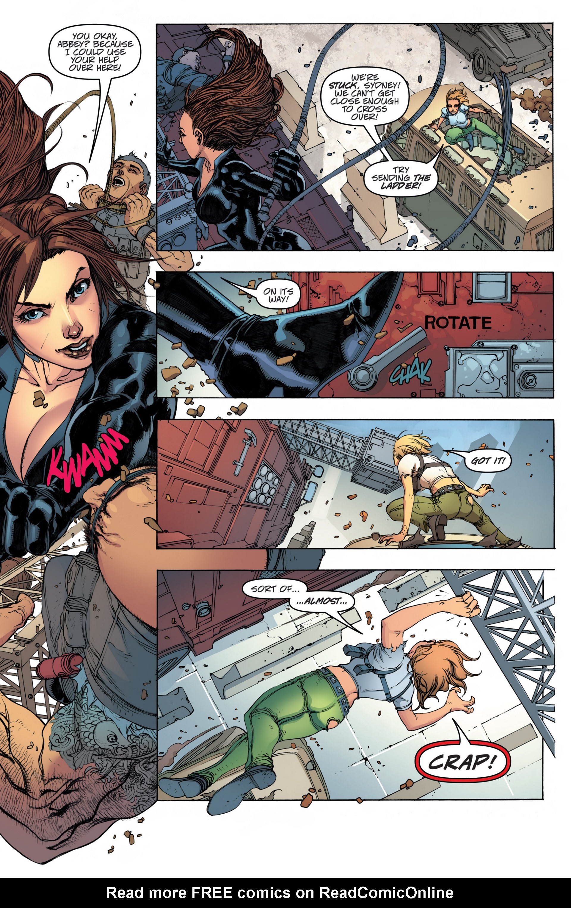 Read online Danger Girl: The Chase comic -  Issue #3 - 6