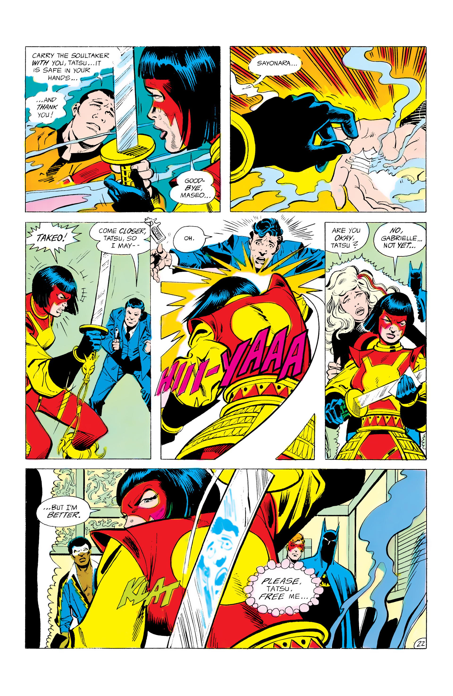 Read online Batman and the Outsiders (1983) comic -  Issue #12 - 23