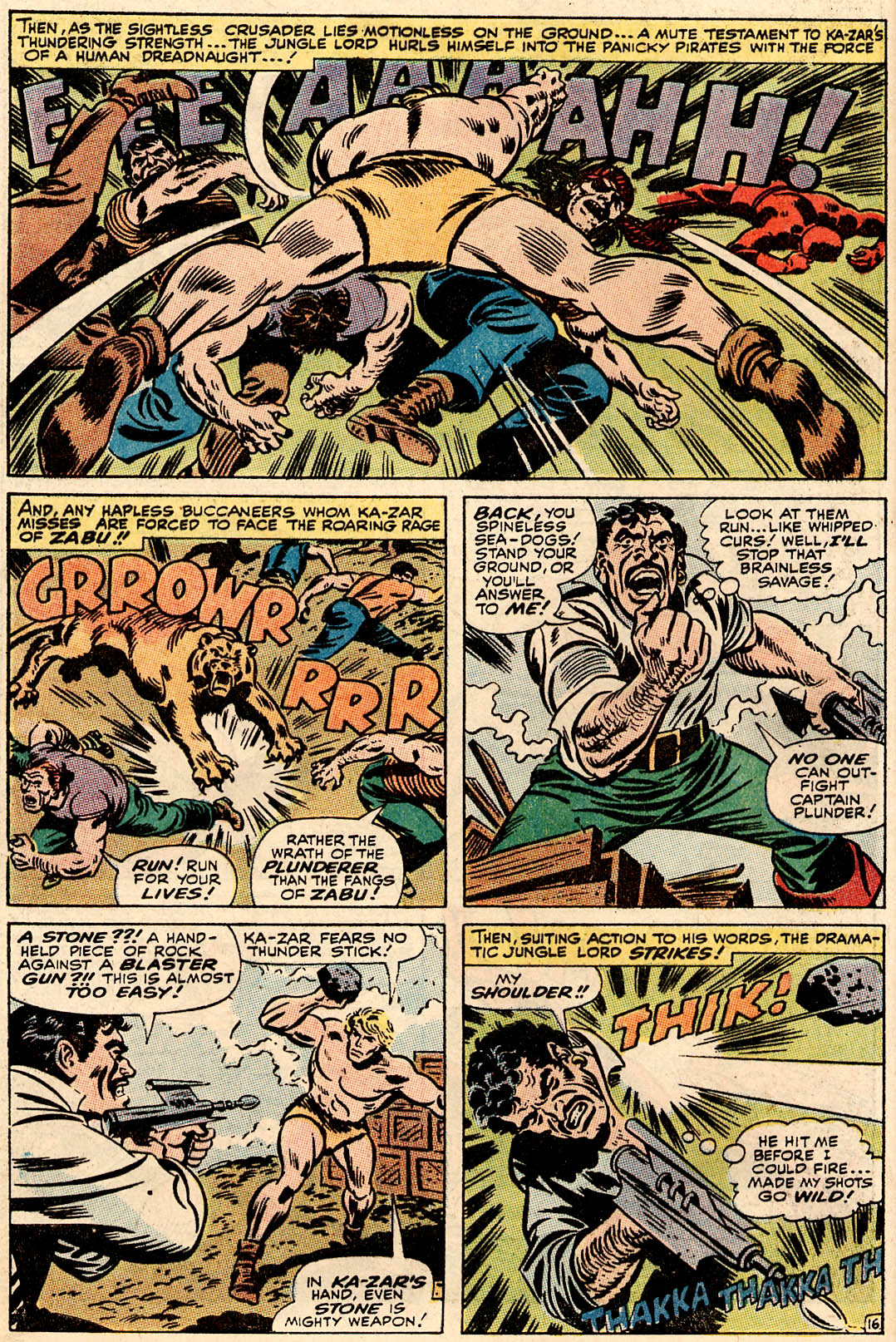 Read online Ka-Zar (1970) comic -  Issue #2 - 17