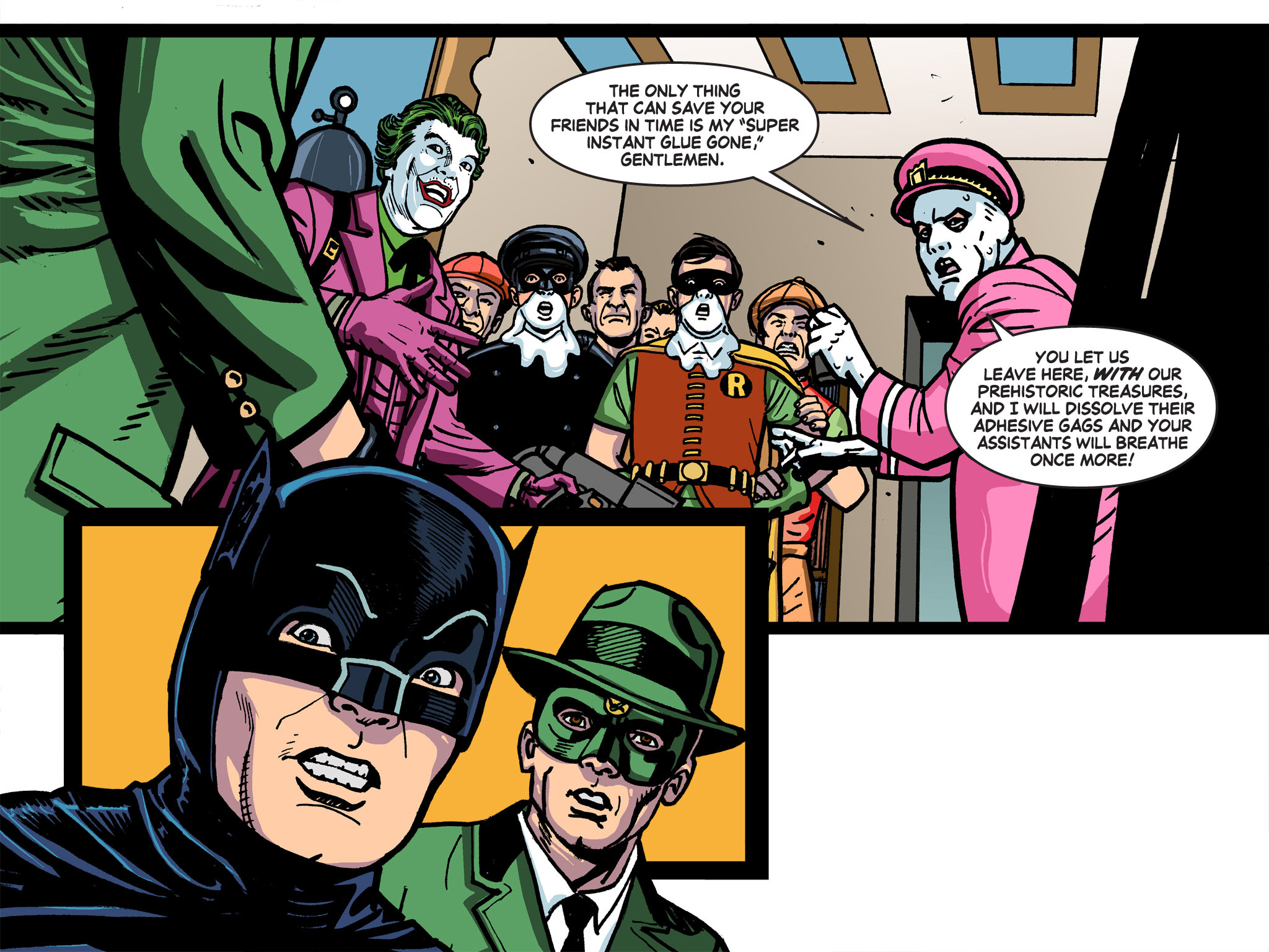 Read online Batman '66 Meets the Green Hornet [II] comic -  Issue #5 - 8