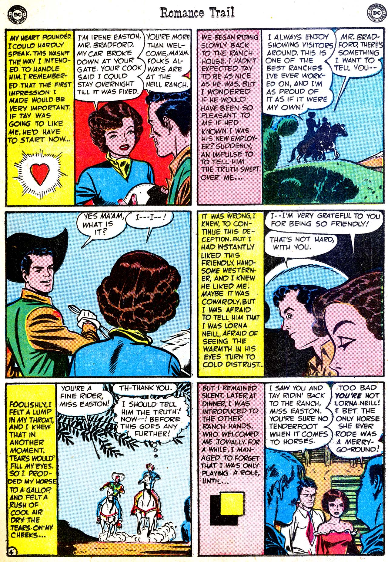 Read online Romance Trail comic -  Issue #4 - 20