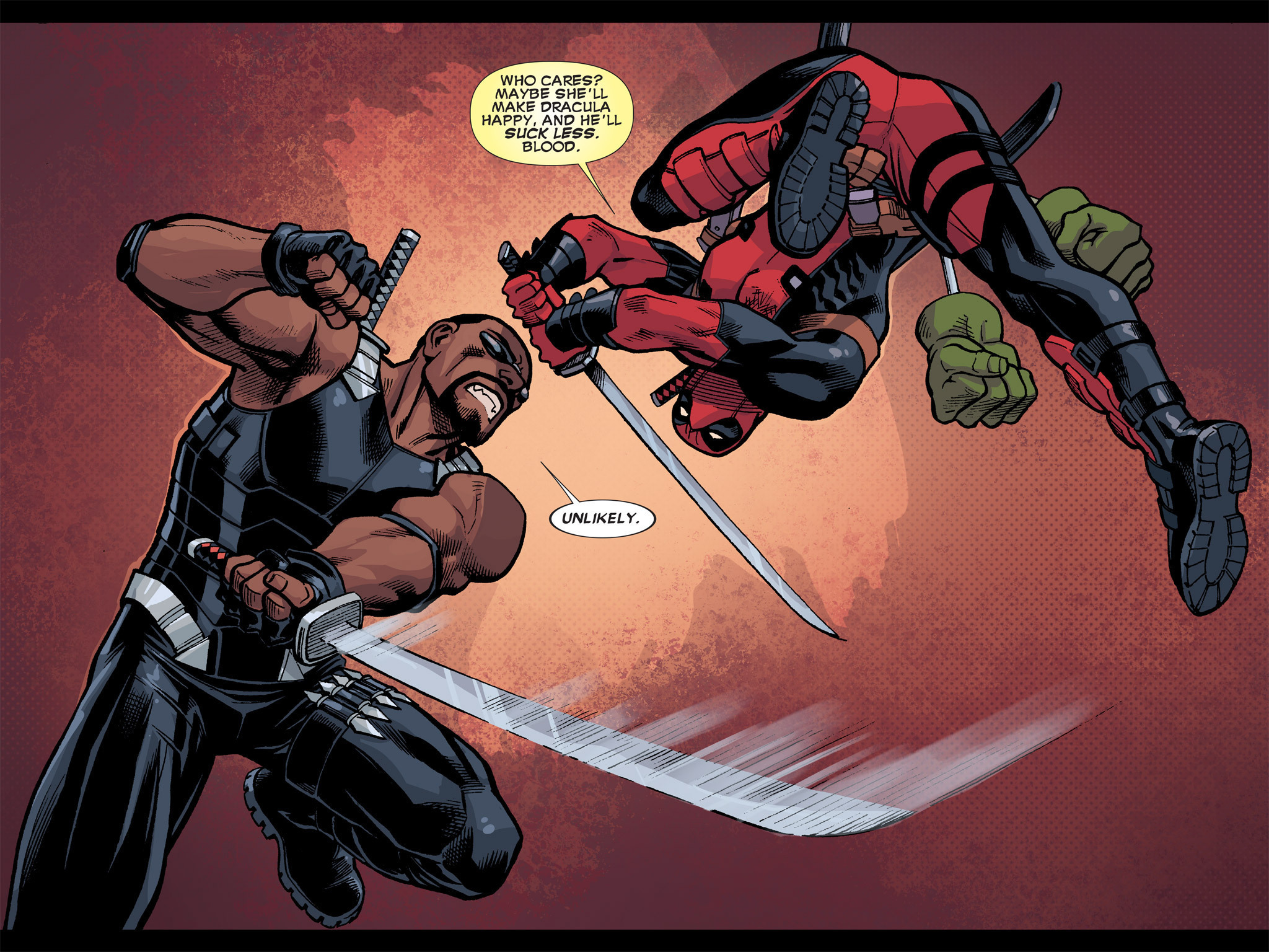 Read online Deadpool: Dracula's Gauntlet comic -  Issue # Part 3 - 70