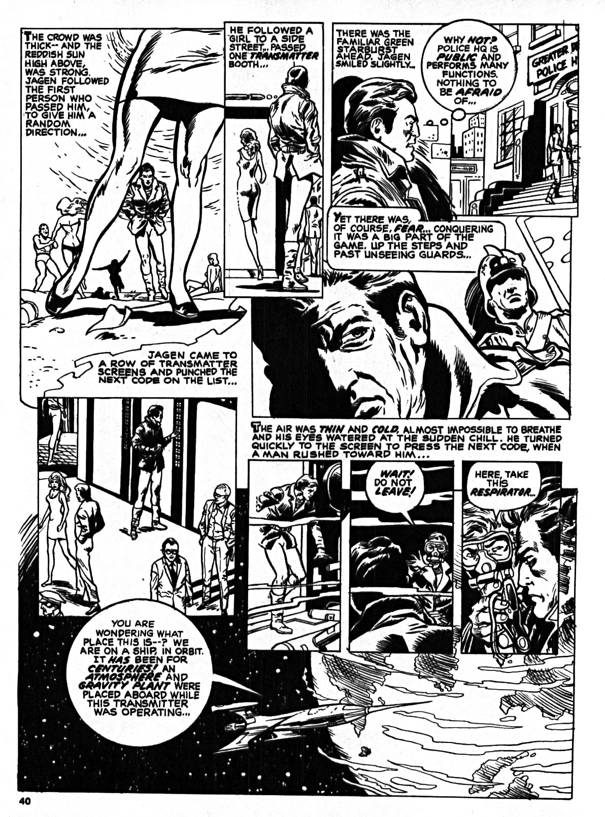 Read online Scream (1973) comic -  Issue #8 - 38