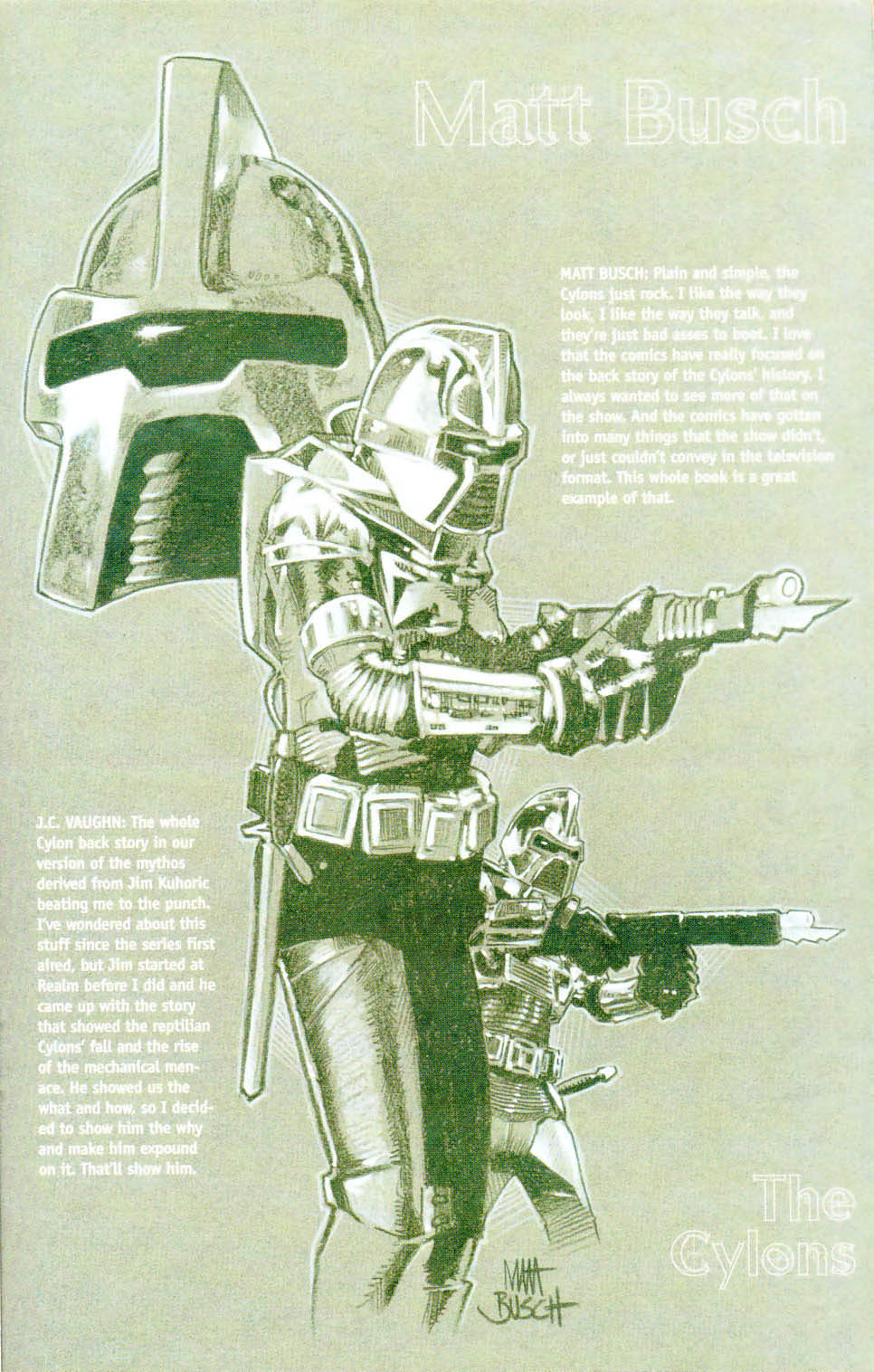 Read online Battlestar Galactica (1999) comic -  Issue #0 - 19