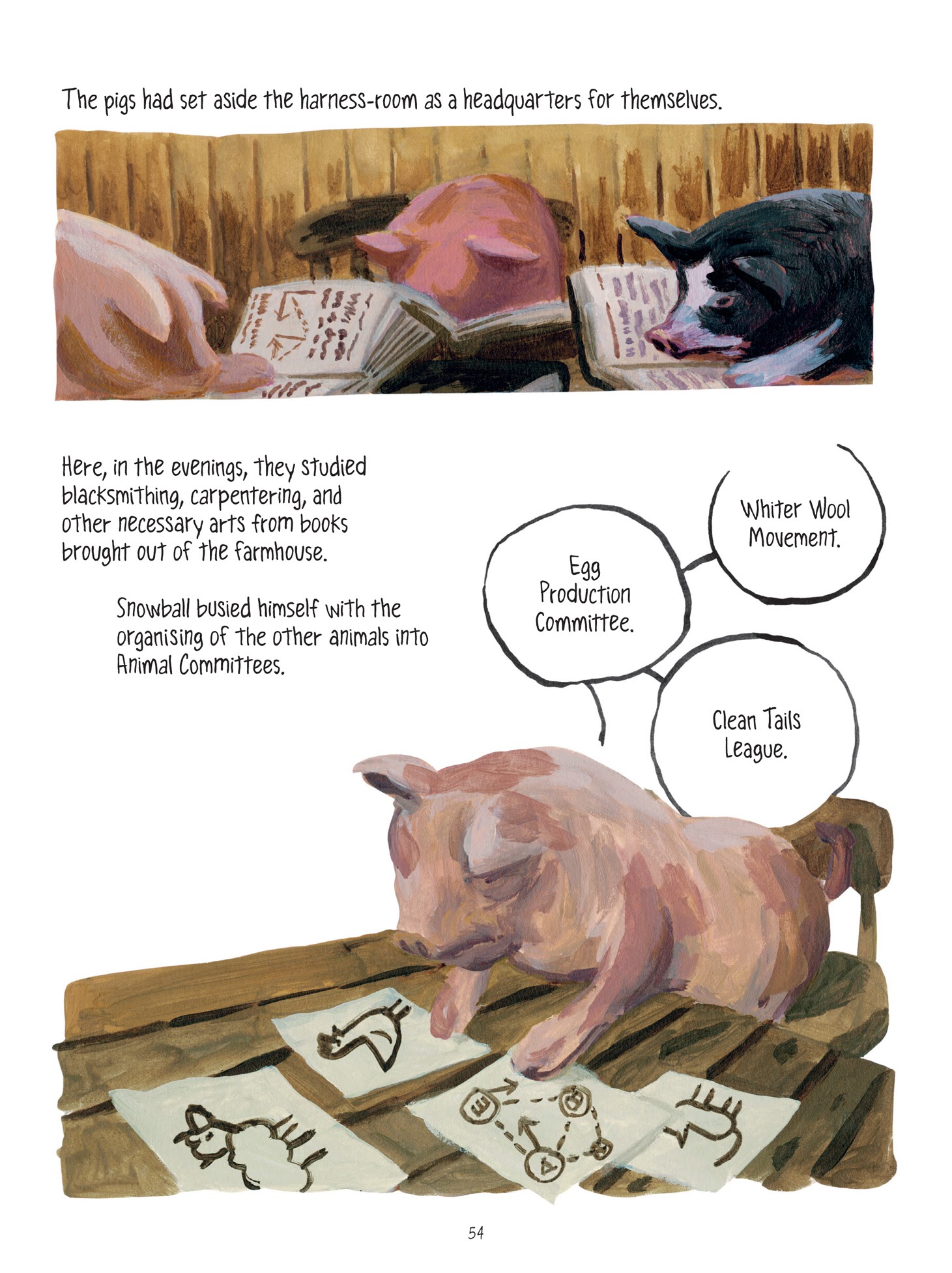Read online Animal Farm: The Graphic Novel comic -  Issue # TPB (Part 1) - 49