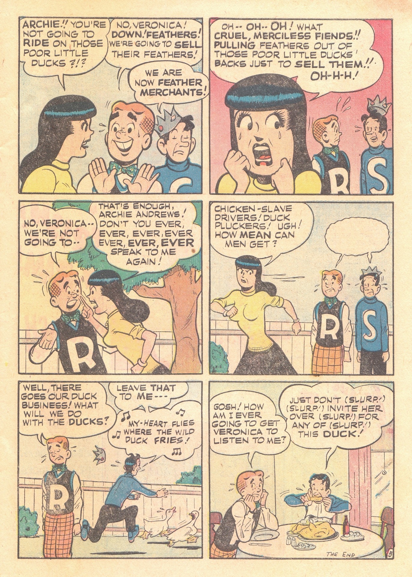 Read online Archie's Pal Jughead comic -  Issue #5 - 7