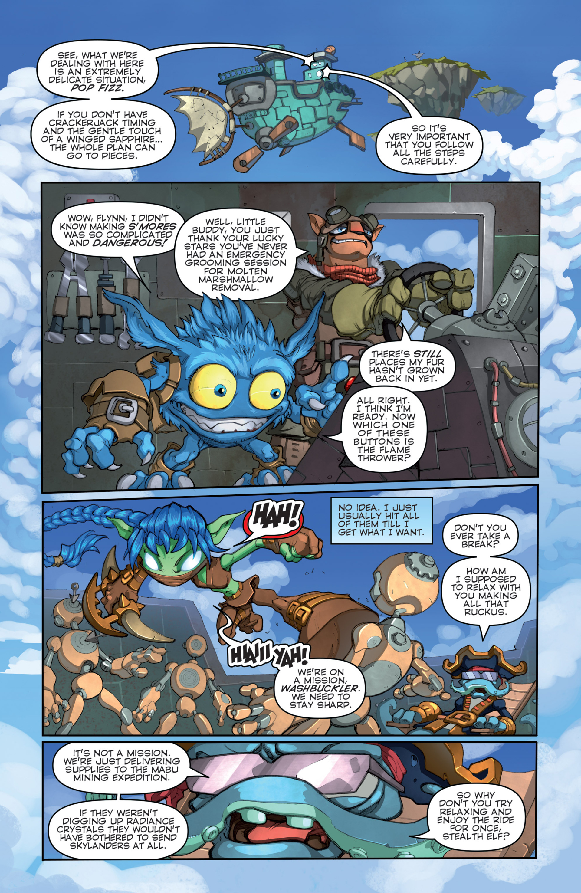 Read online Skylanders comic -  Issue #0 - 6