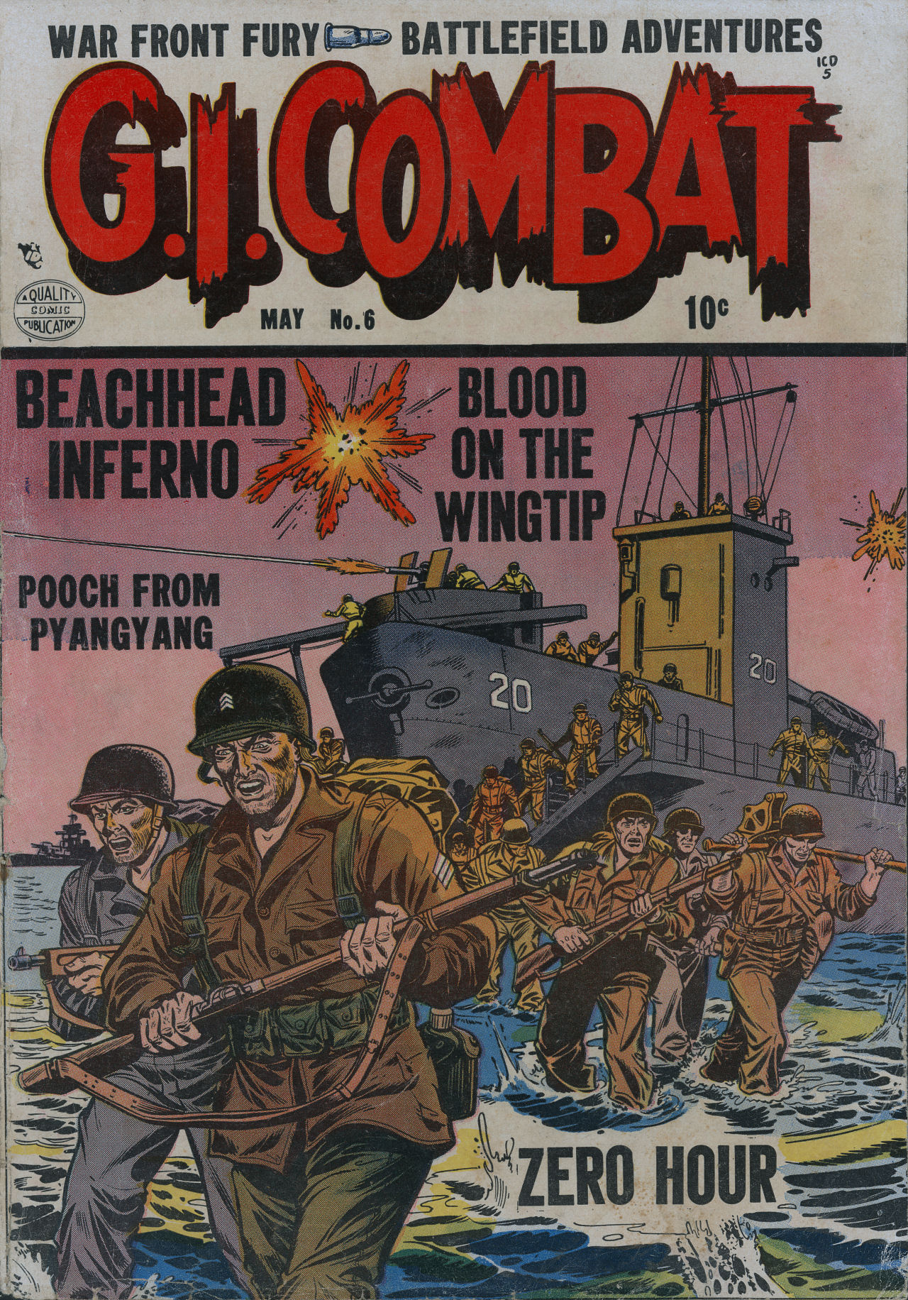 Read online G.I. Combat (1952) comic -  Issue #6 - 1