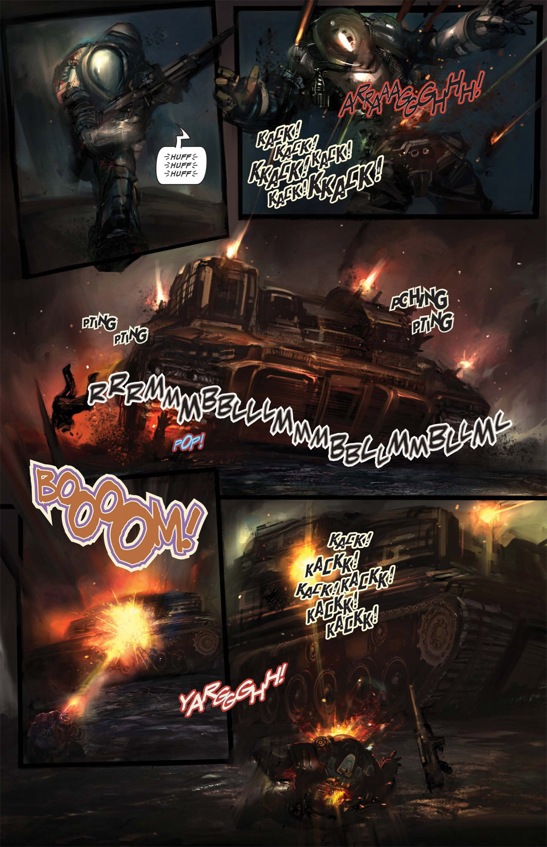 Read online Shrapnel: Hubris comic -  Issue #2 - 36