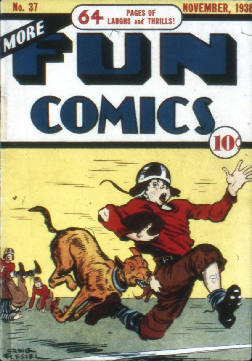 Read online More Fun Comics comic -  Issue #37 - 1