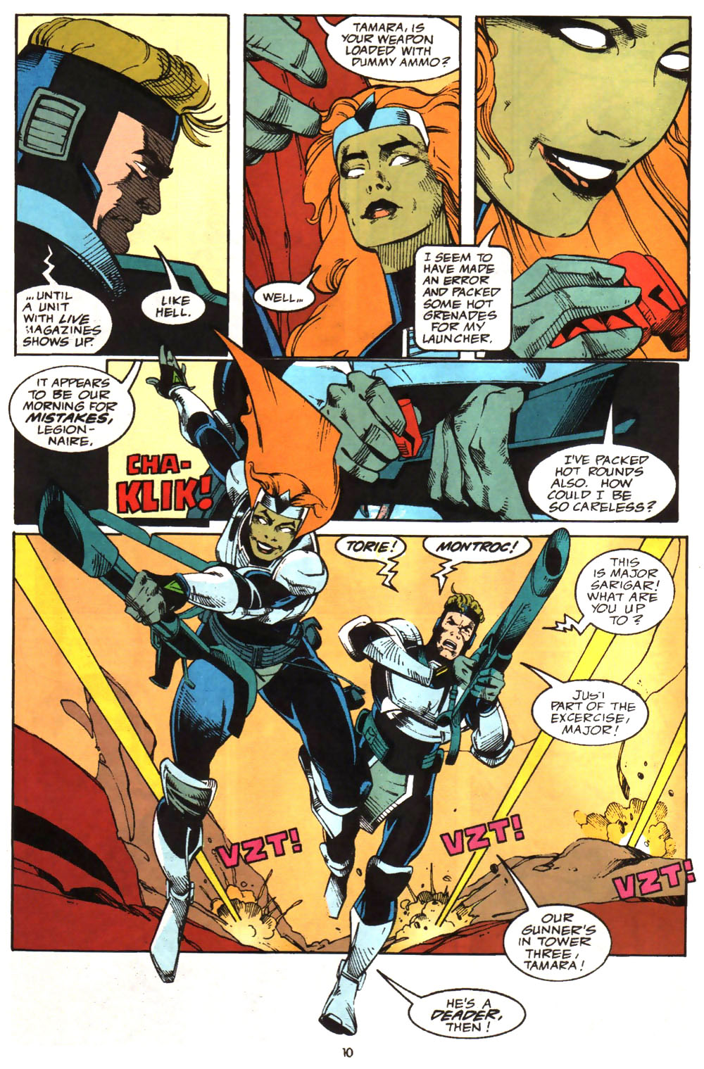 Read online Alien Legion (1987) comic -  Issue #7 - 12
