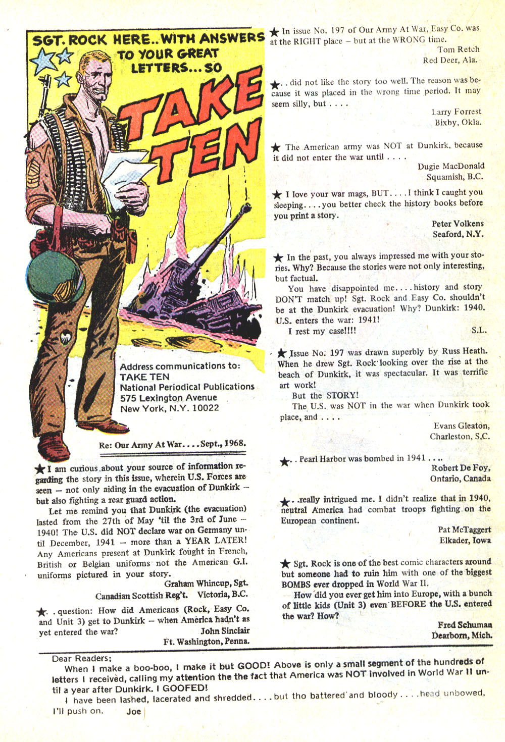 Read online Our Army at War (1952) comic -  Issue #200 - 20