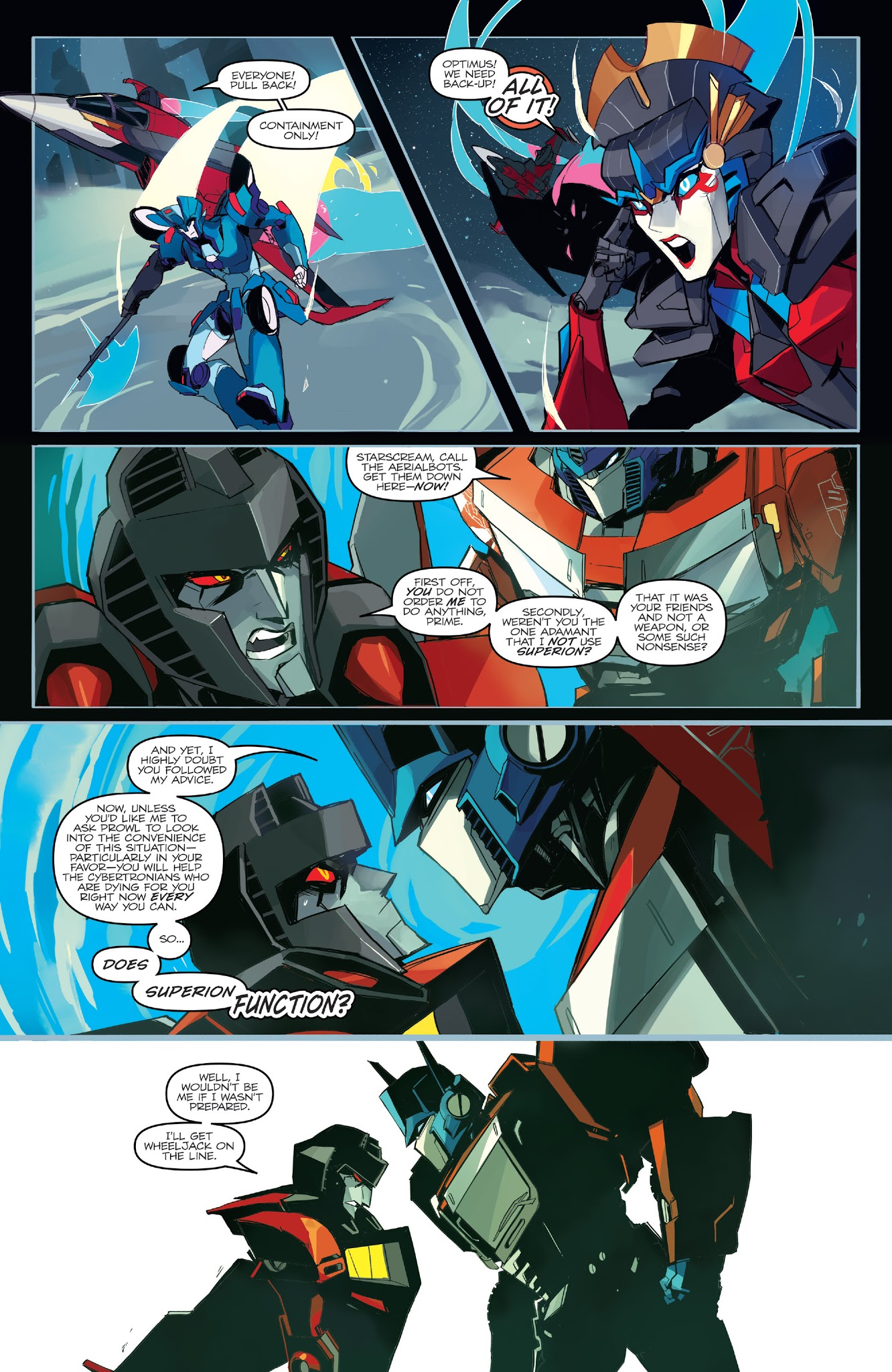 Read online The Transformers: Windblade (2018) comic -  Issue # TPB - 116