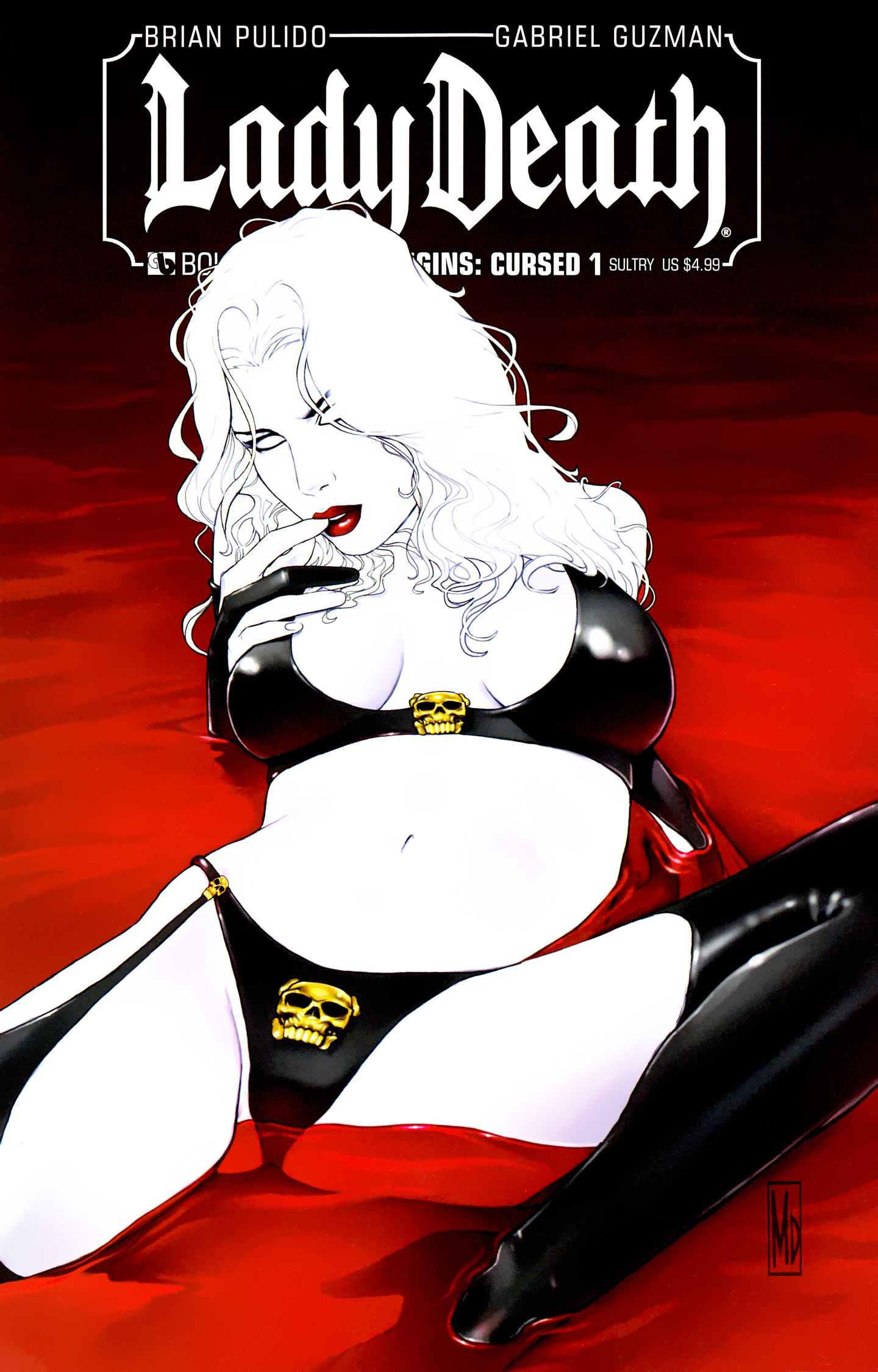Read online Lady Death: Origins - Cursed comic -  Issue #1 - 2