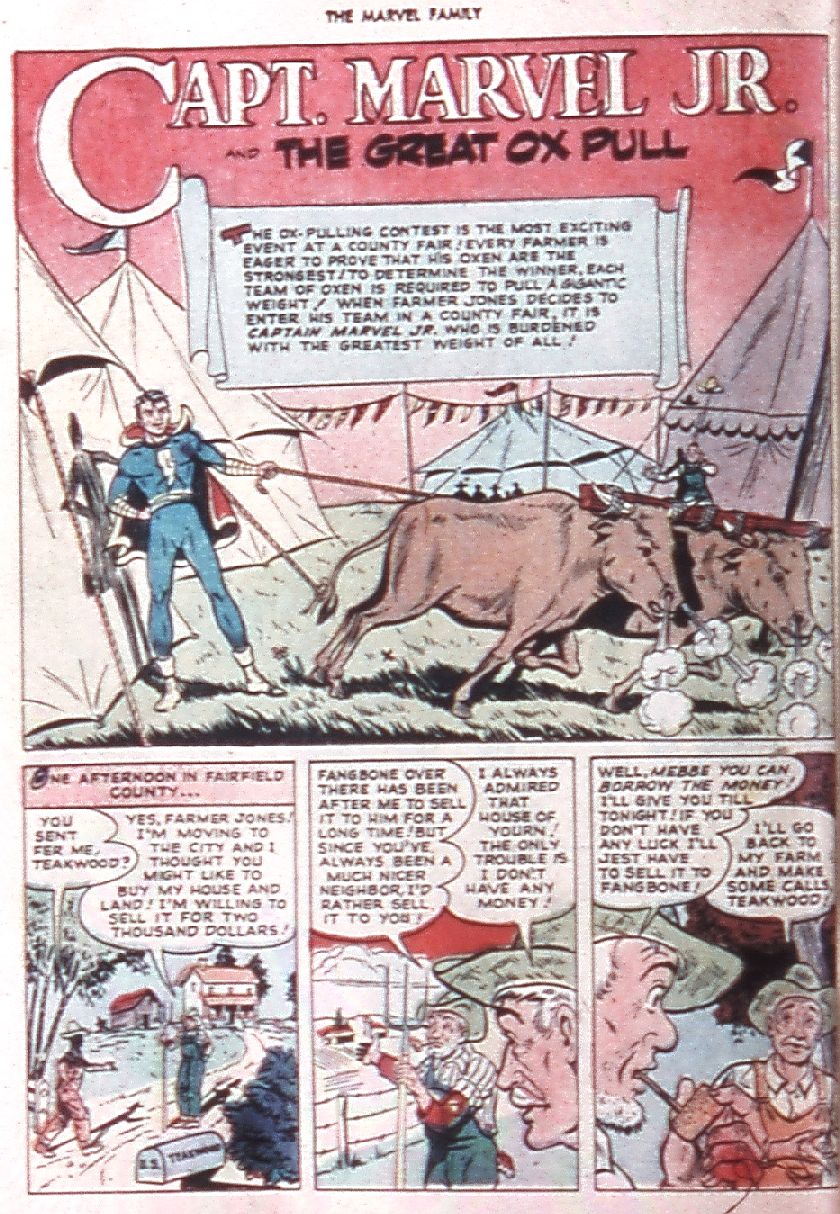 Read online The Marvel Family comic -  Issue #28 - 18