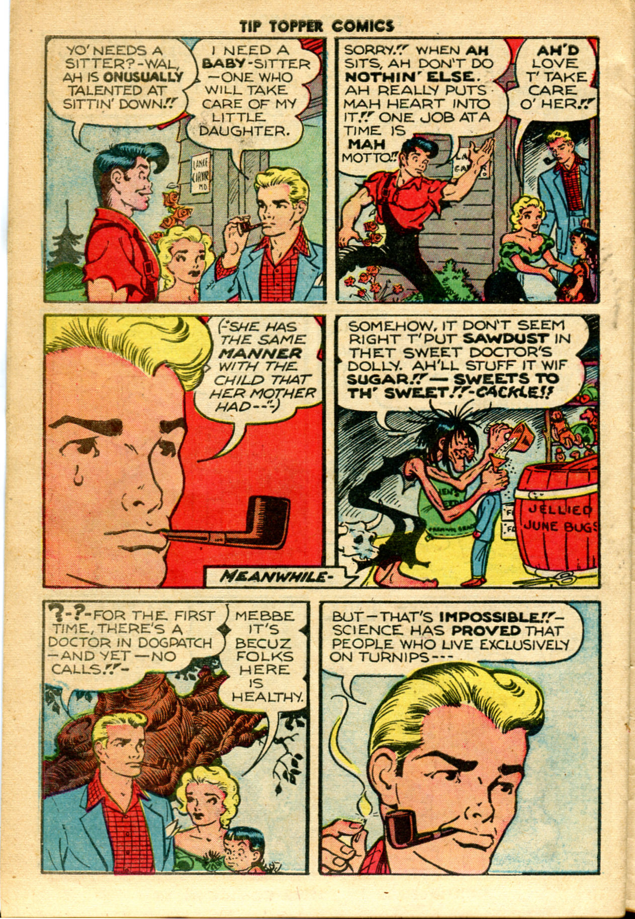Read online Tip Topper Comics comic -  Issue #27 - 30