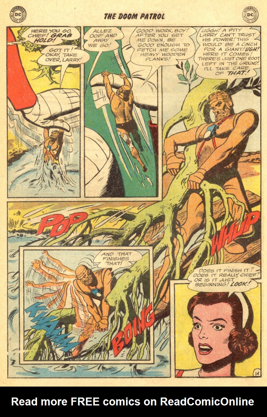 Read online Doom Patrol (1964) comic -  Issue #95 - 18