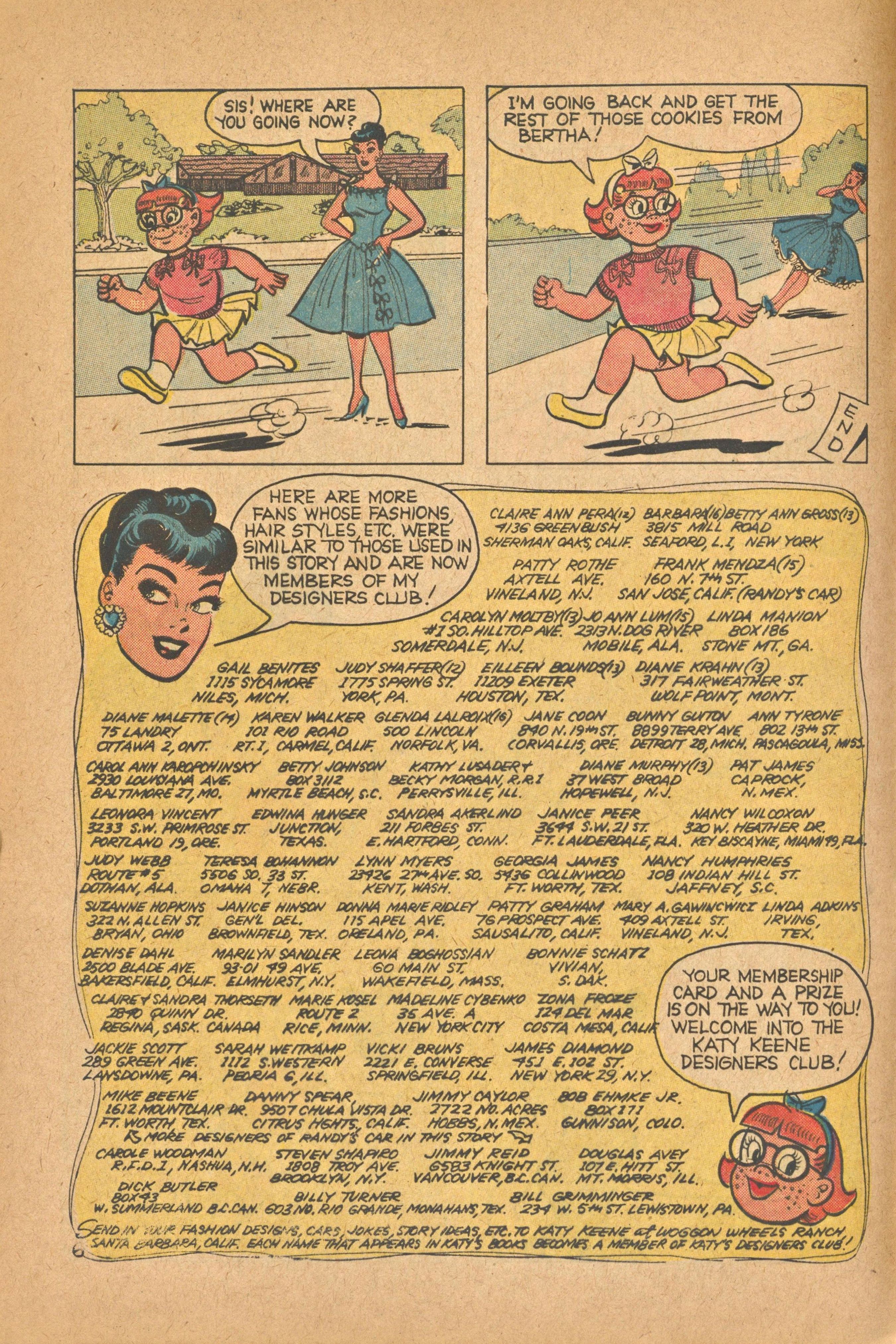Read online Katy Keene (1949) comic -  Issue #58 - 8