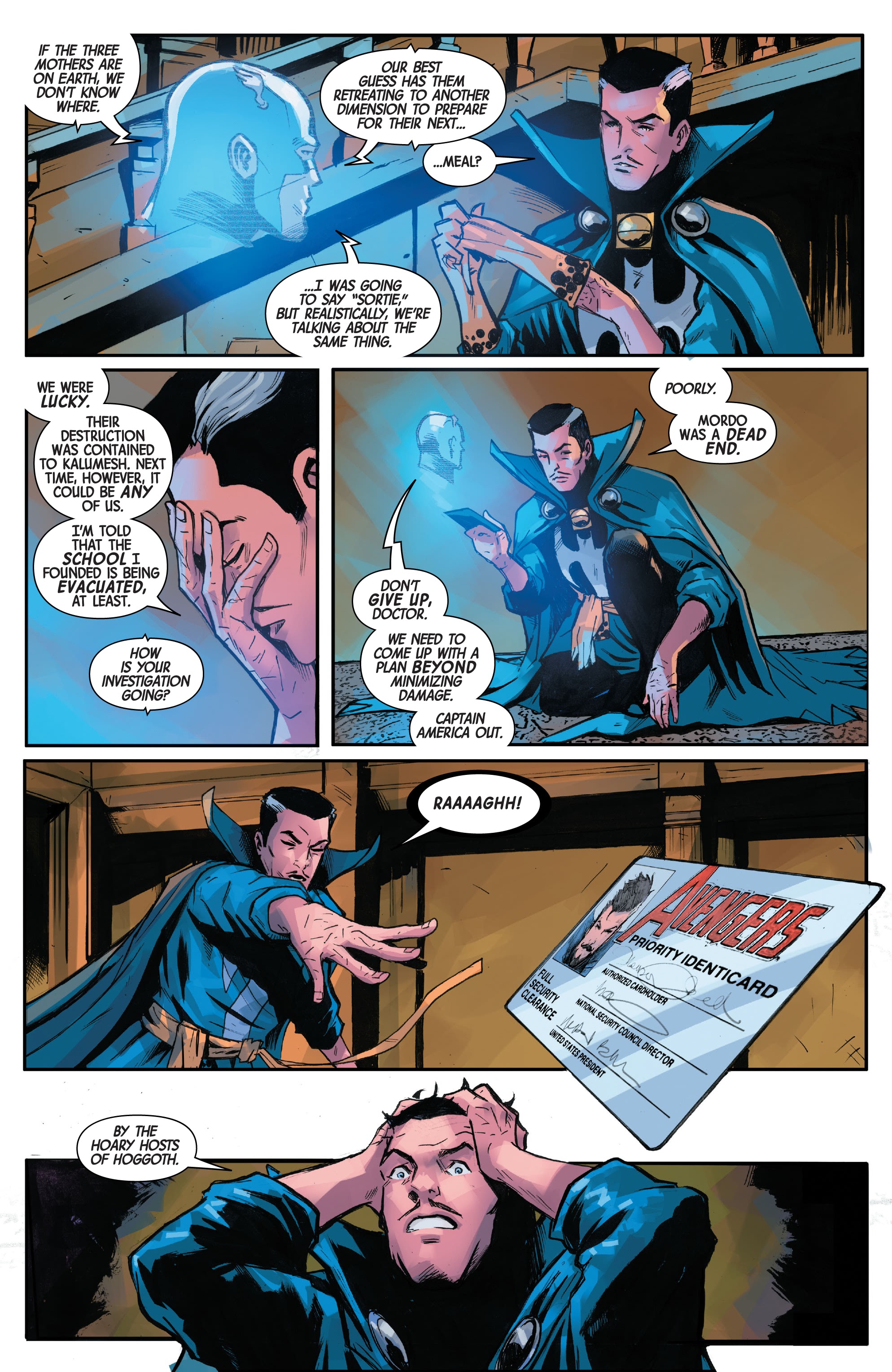 Read online Death of Doctor Strange comic -  Issue #4 - 10