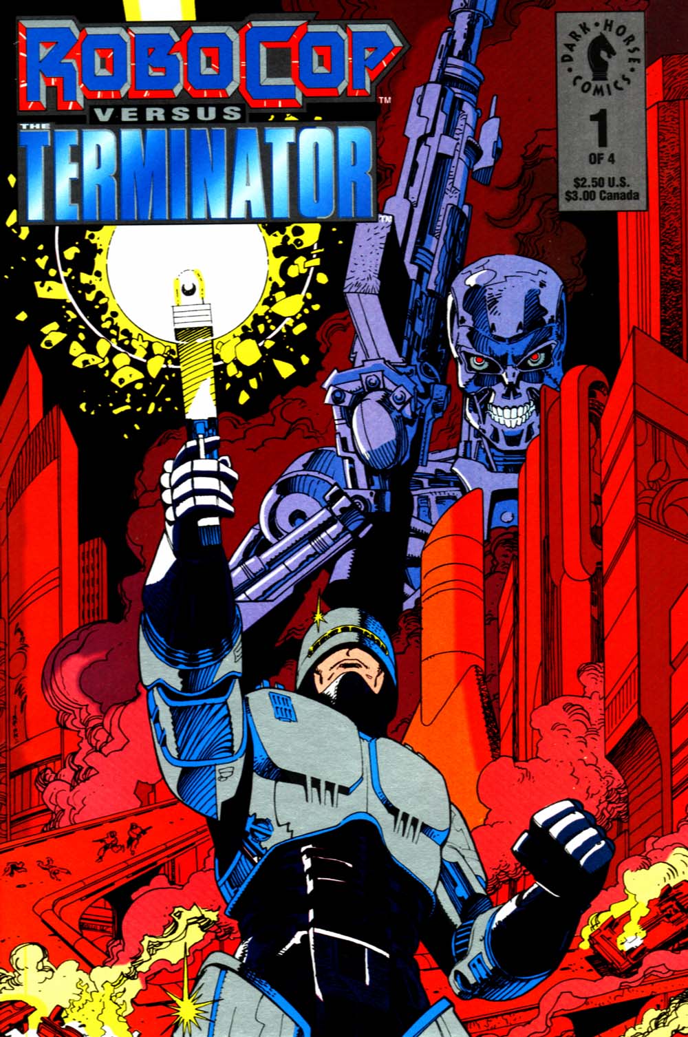 Read online Robocop Versus The Terminator comic -  Issue #1 - 1