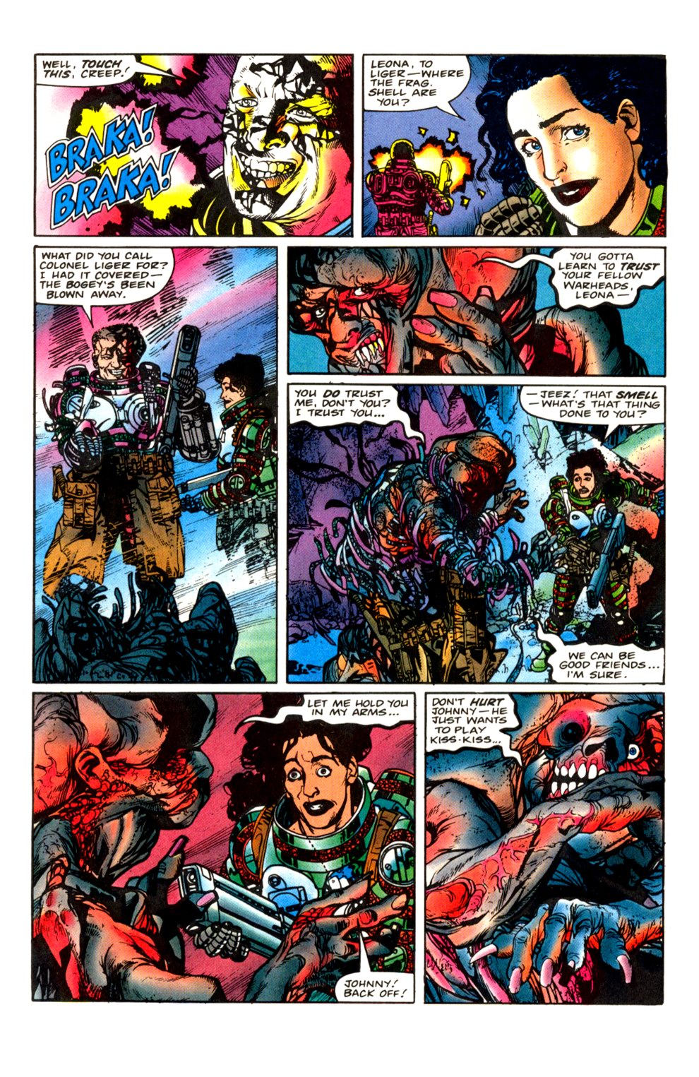 Read online Warheads comic -  Issue #2 - 4