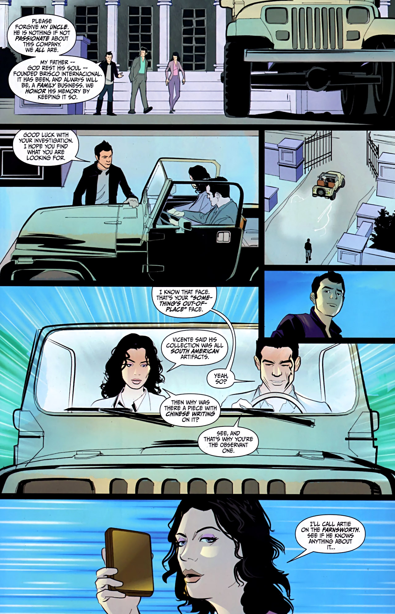 Read online Warehouse 13 comic -  Issue #1 - 11