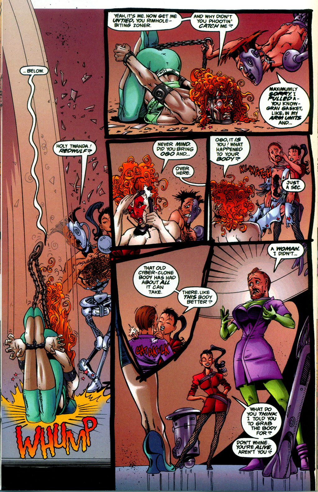Read online Bloodwulf comic -  Issue #4 - 17