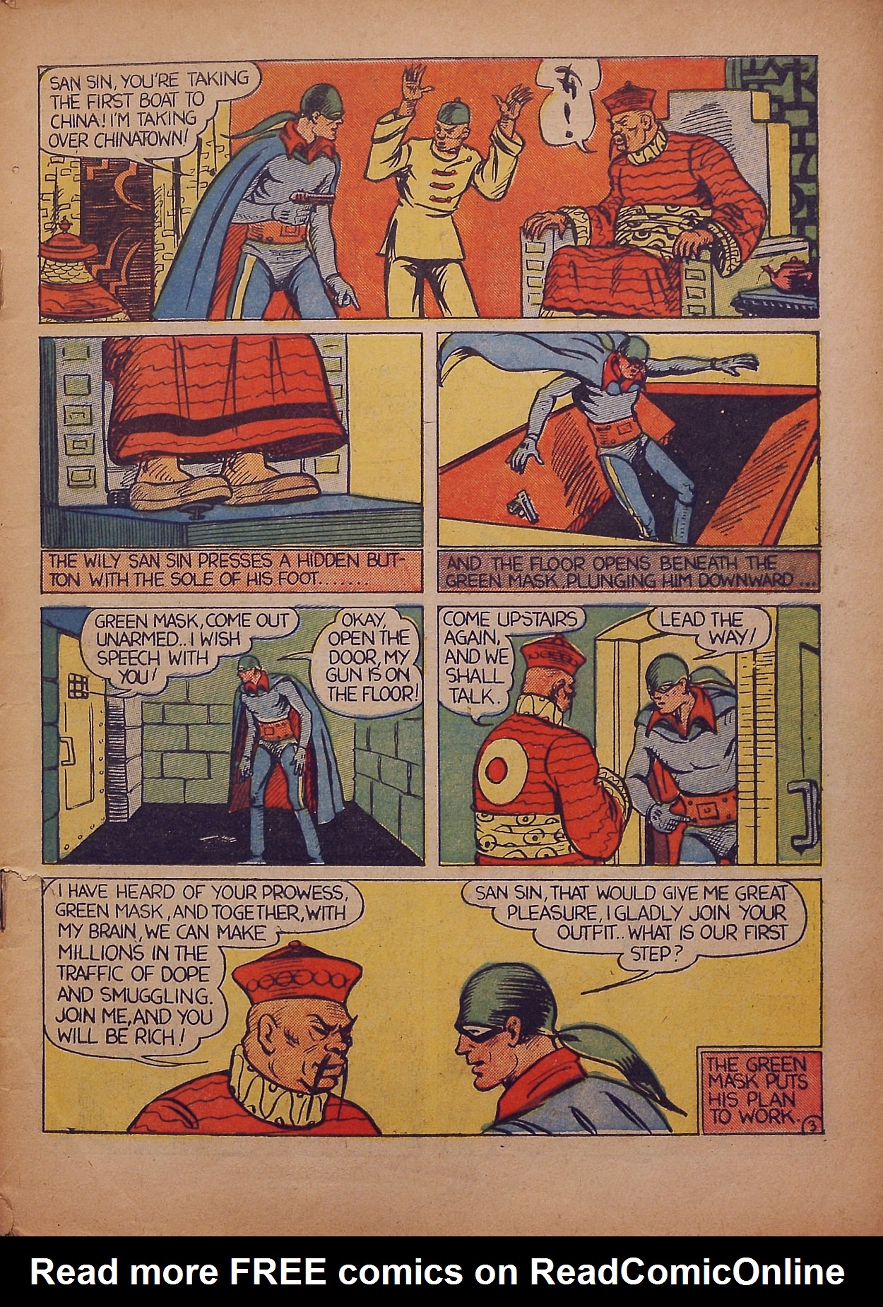 Read online Mystery Men Comics comic -  Issue #2 - 5