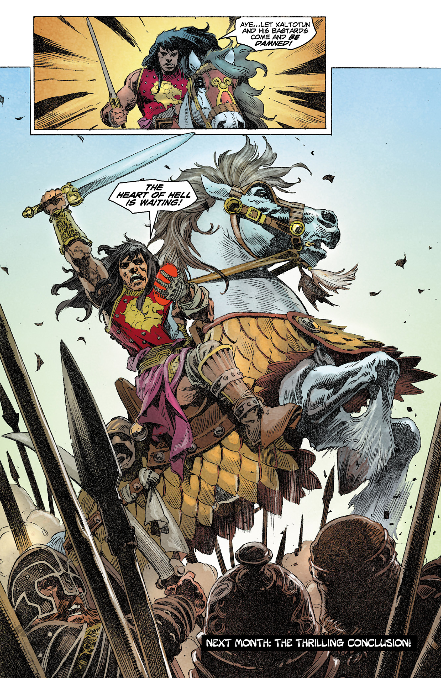 Read online King Conan: The Conqueror comic -  Issue #5 - 22