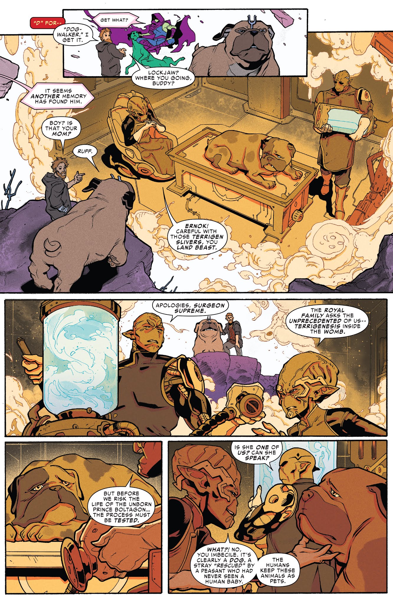 Read online Lockjaw comic -  Issue #4 - 6