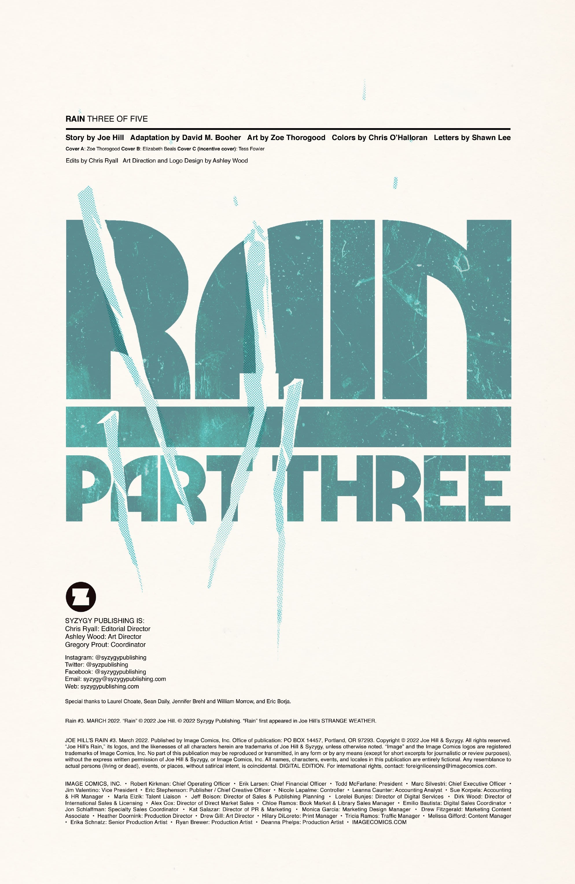 Read online Joe Hill's Rain comic -  Issue #3 - 2