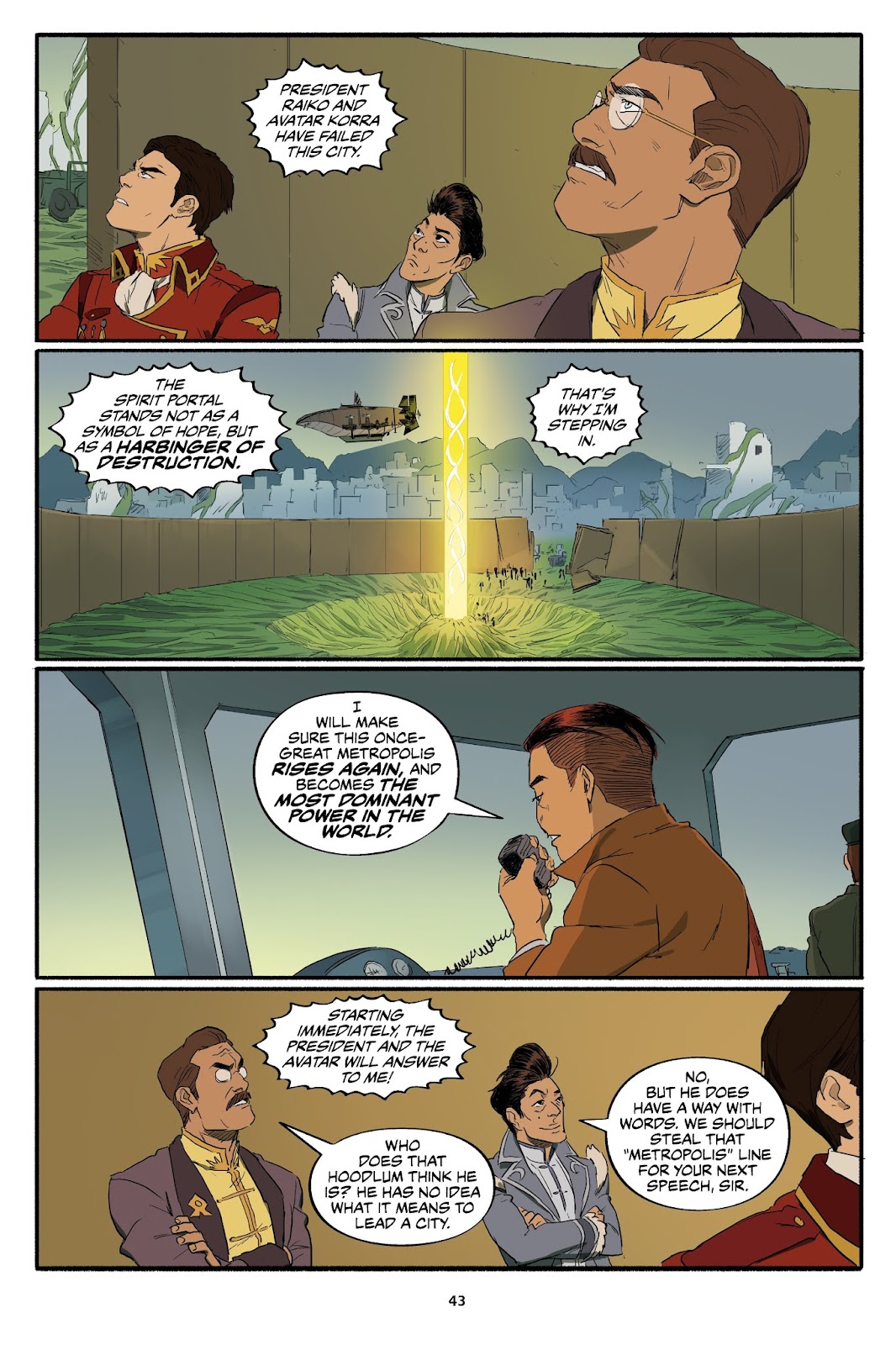 Nickelodeon The Legend of Korra – Turf Wars issue 3 - Page 43