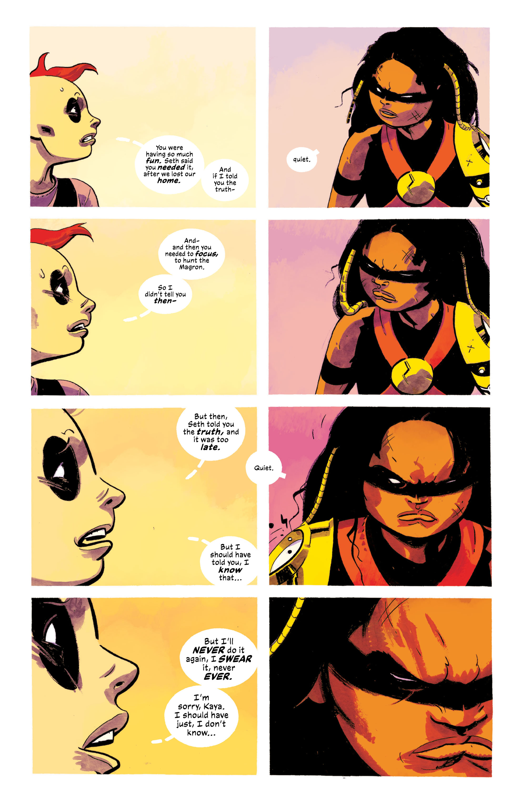 Read online Kaya comic -  Issue #5 - 15