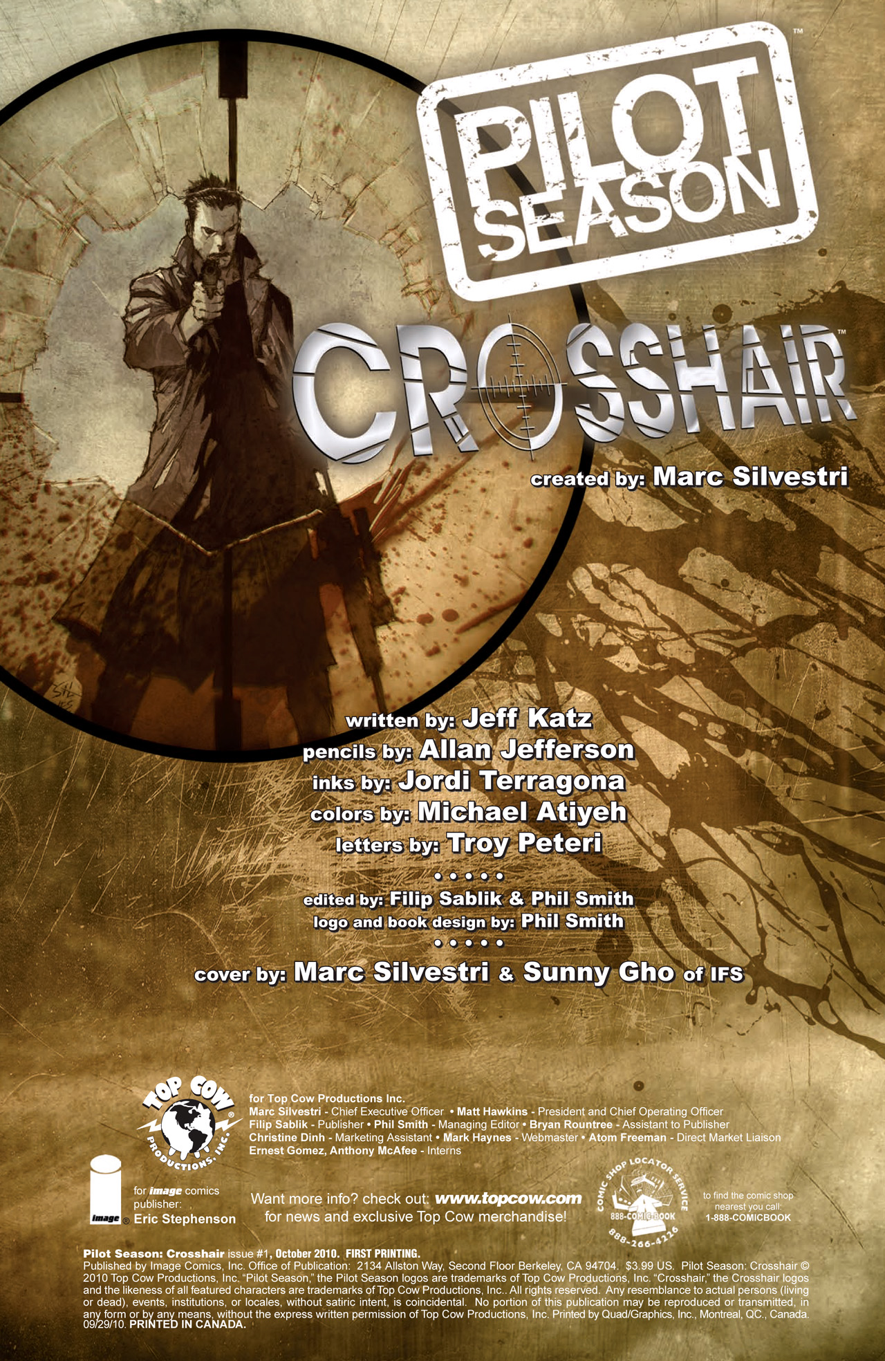 Read online Pilot Season 2010 comic -  Issue # Issue Crosshair - 2