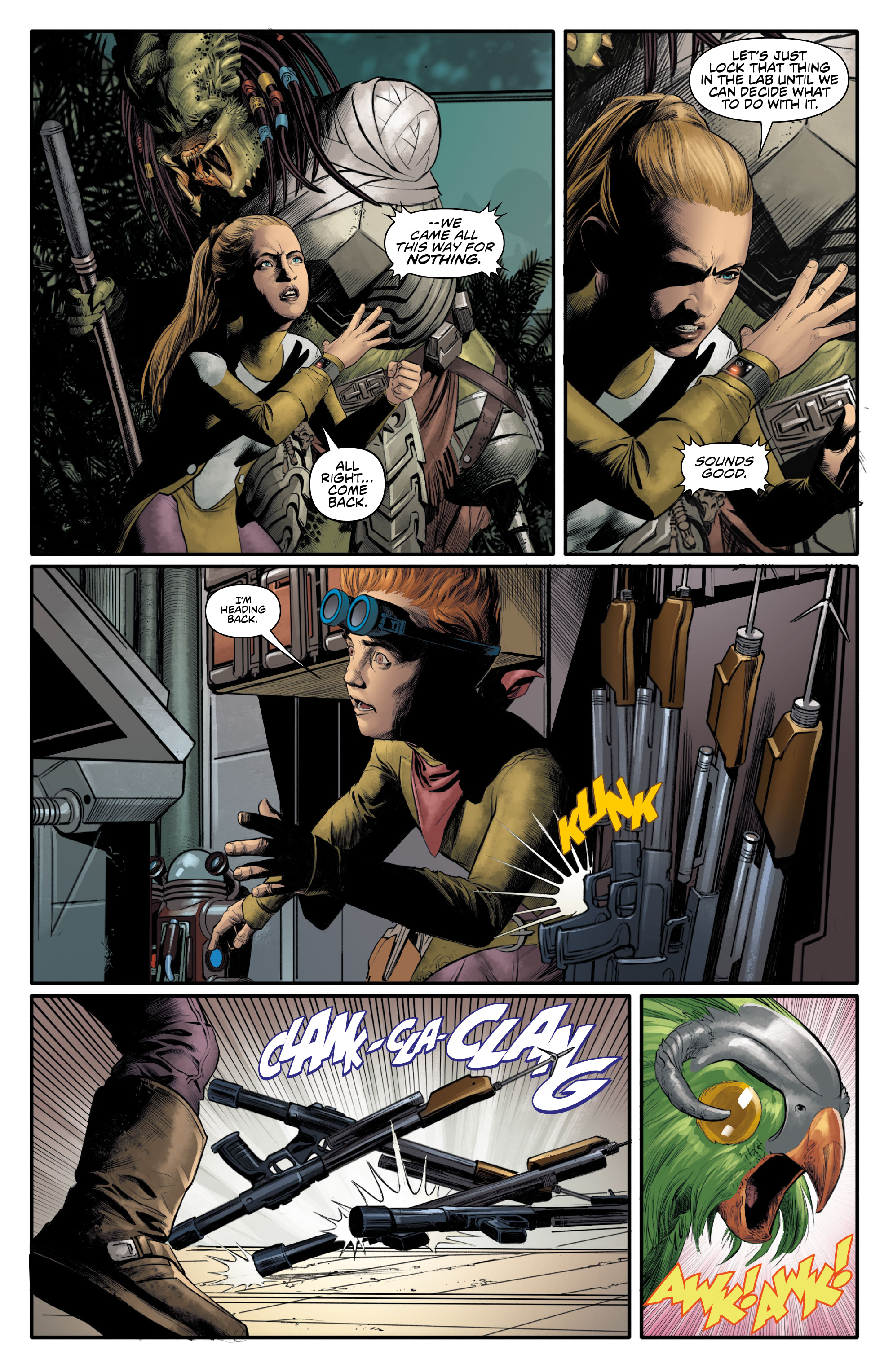 Read online Alien vs. Predator: Thicker Than Blood comic -  Issue # _TPB - 64