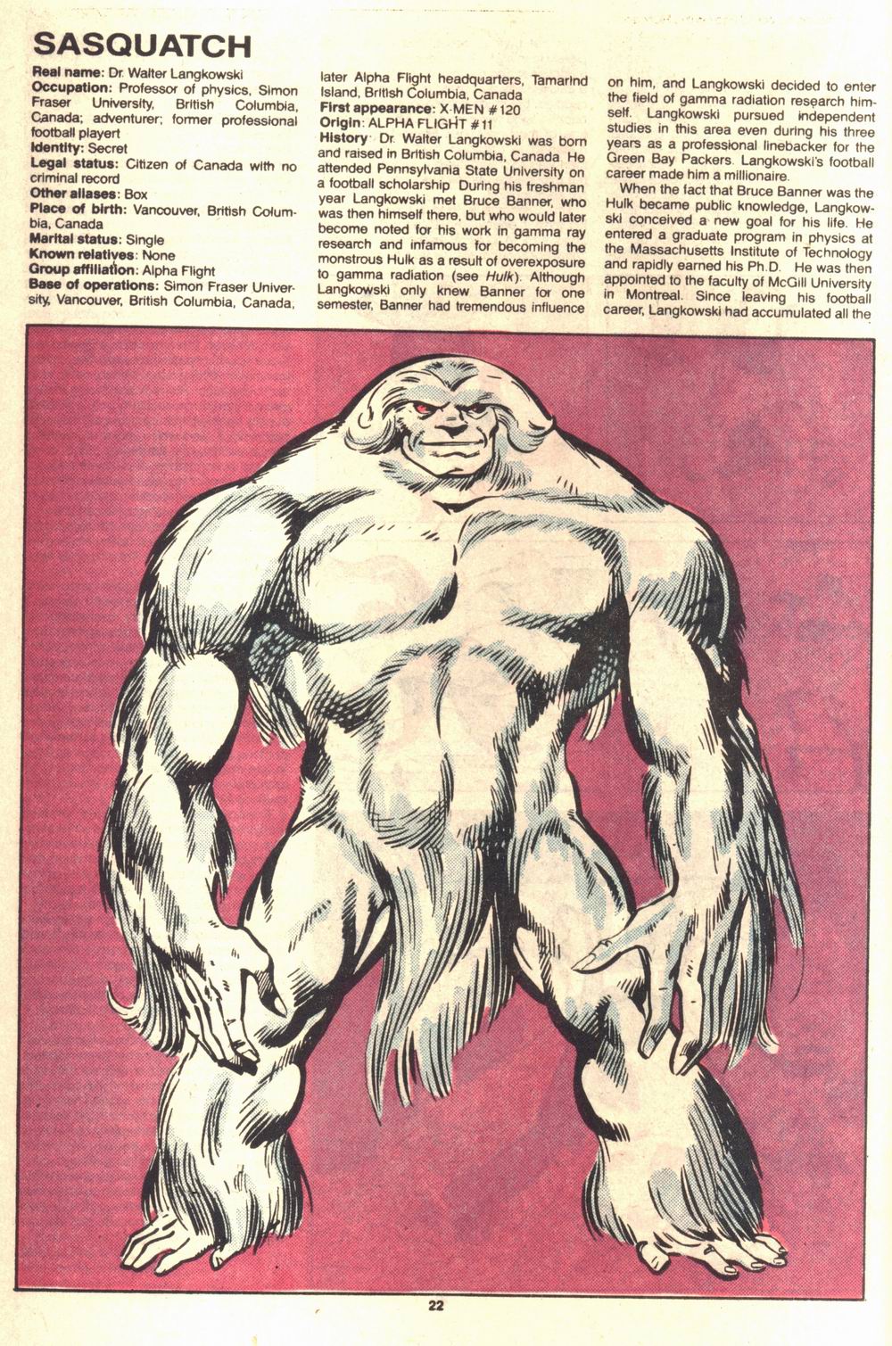 Read online The Official Handbook of the Marvel Universe Deluxe Edition comic -  Issue #11 - 24