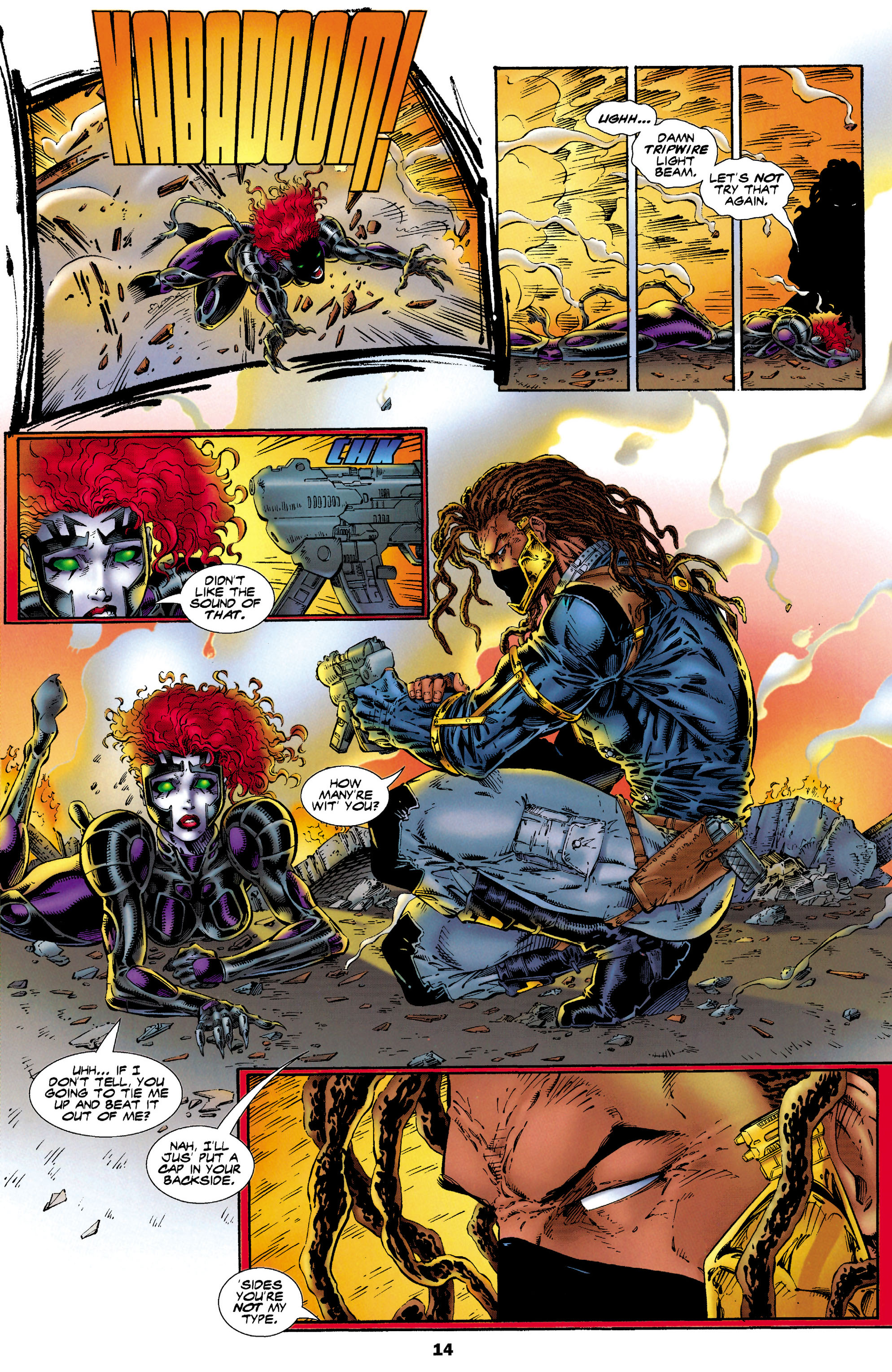 Read online Backlash comic -  Issue #12 - 16