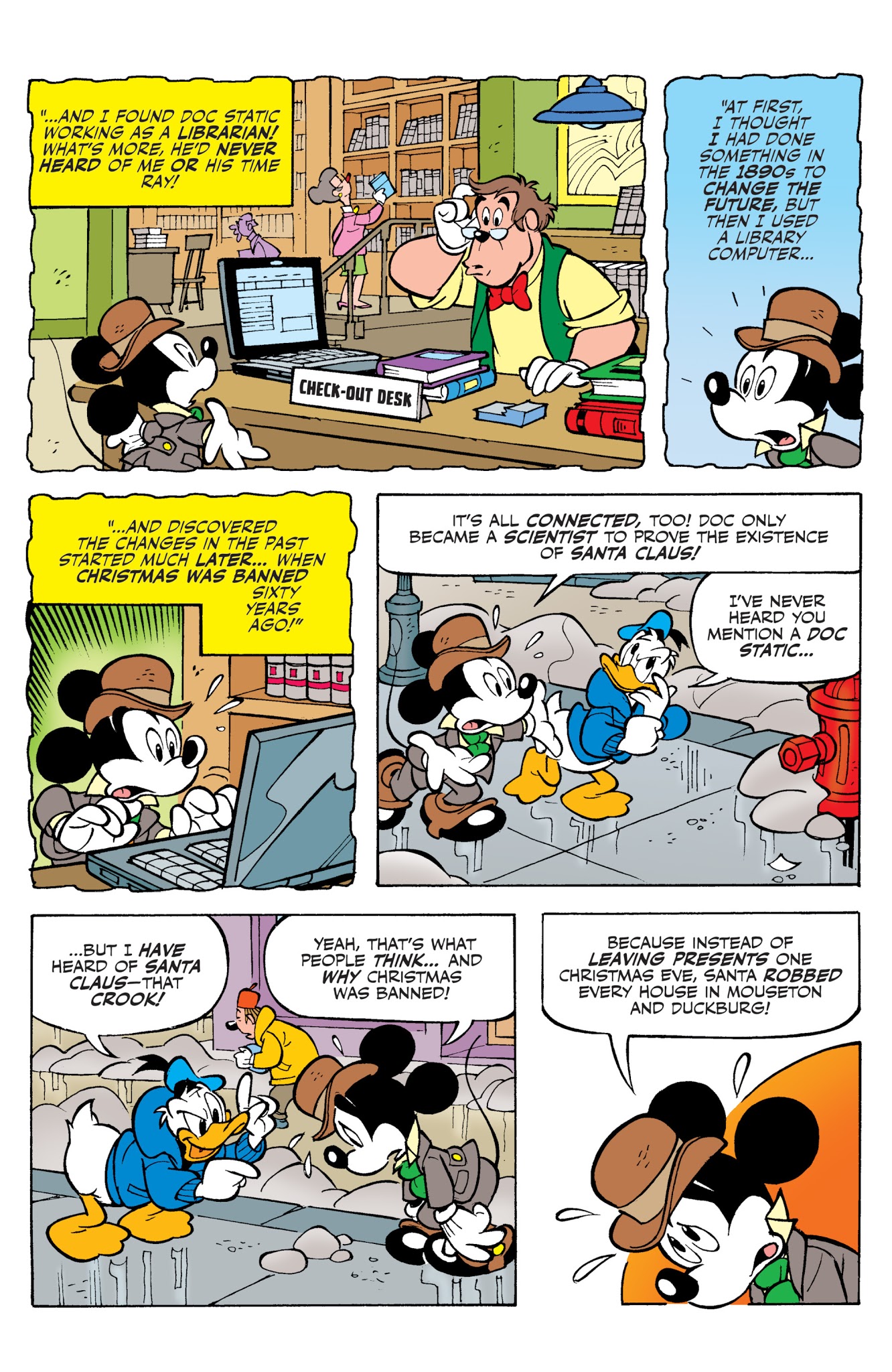 Read online Mickey and Donald Christmas Parade comic -  Issue #2 - 5