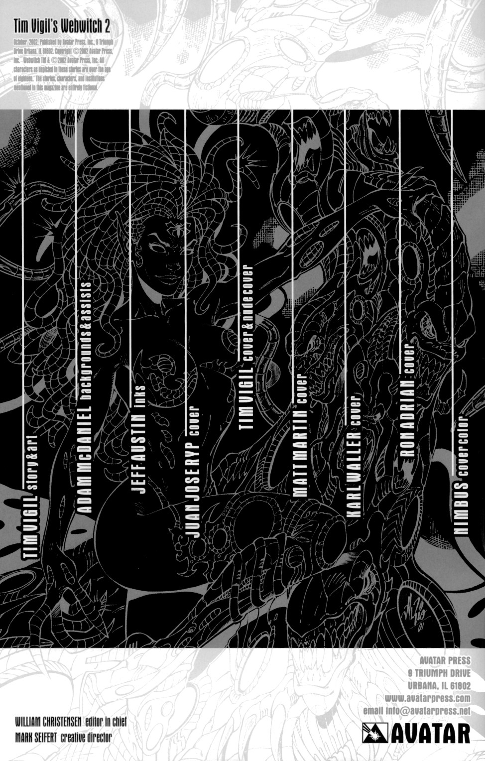 Read online Tim Vigil's Webwitch comic -  Issue #2 - 9