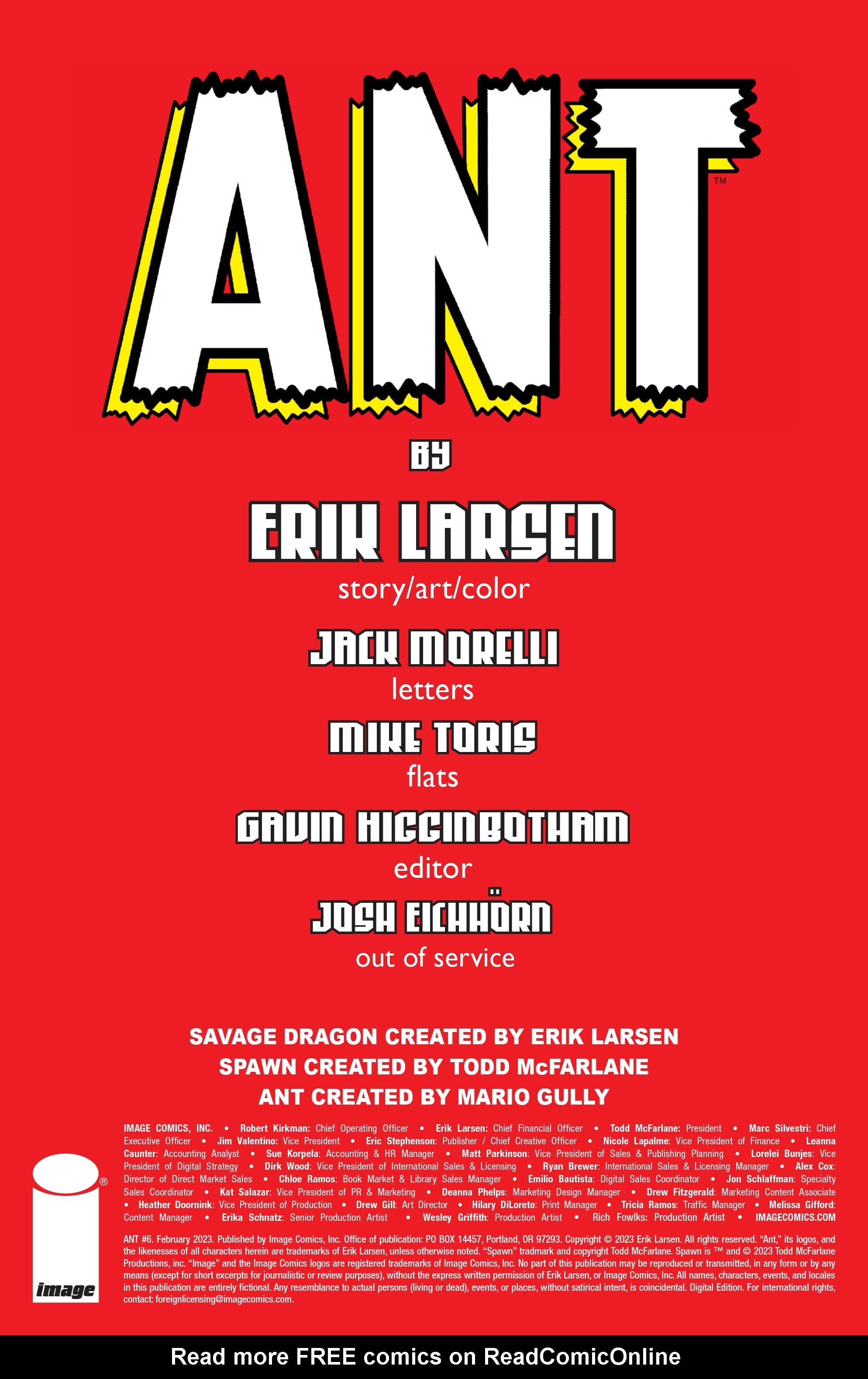 Read online Ant (2021) comic -  Issue #6 - 2