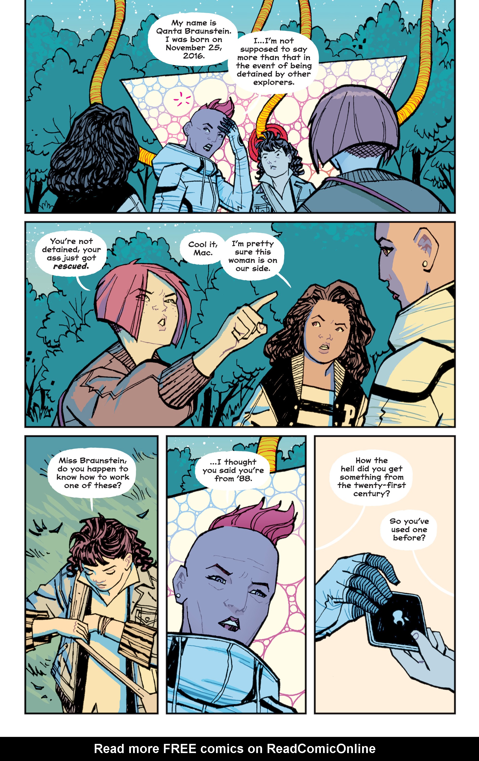 Read online Paper Girls comic -  Issue #14 - 22